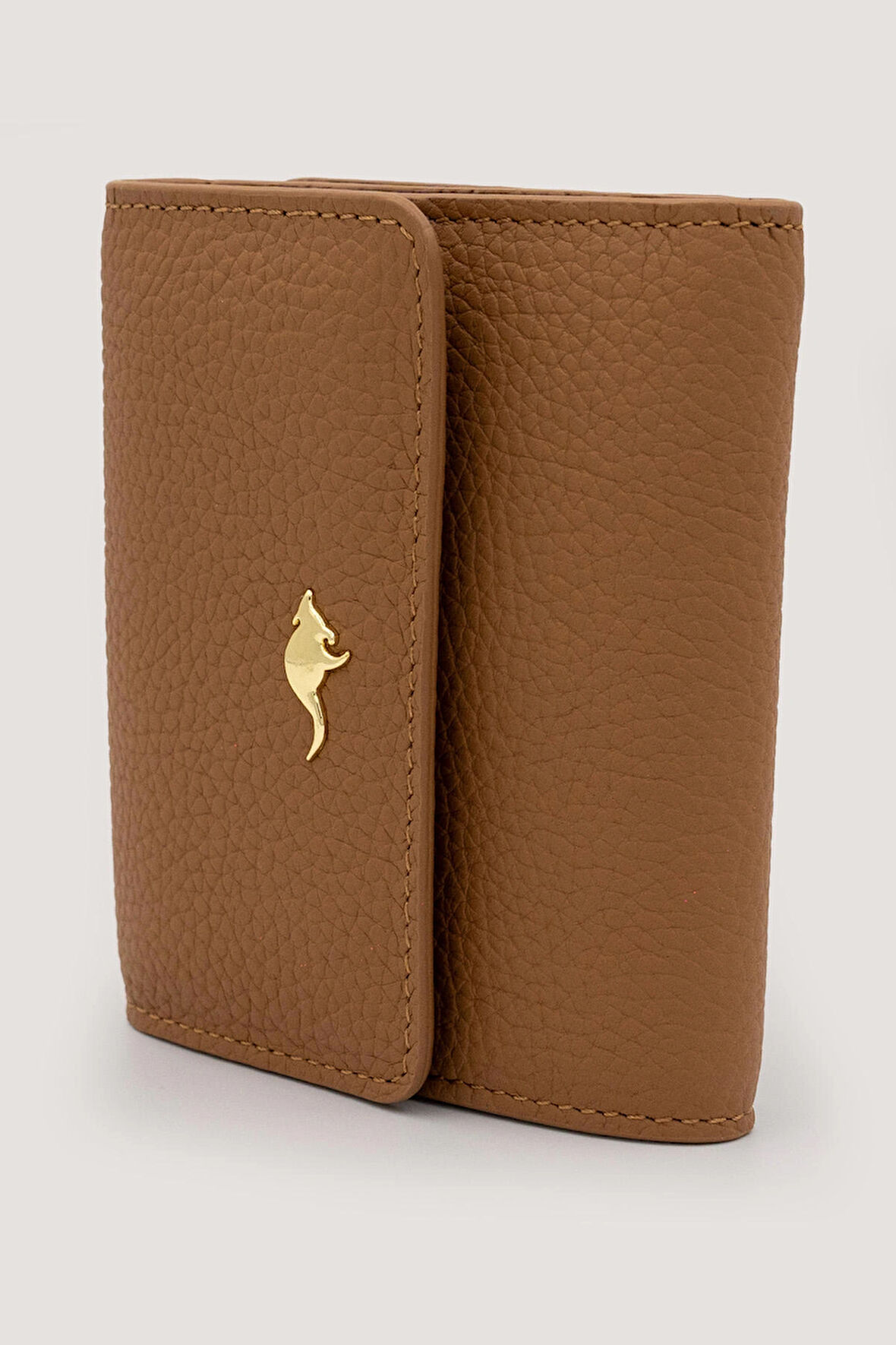 2262 Deri Kadın Cüzdanı - Açık Kahverengi