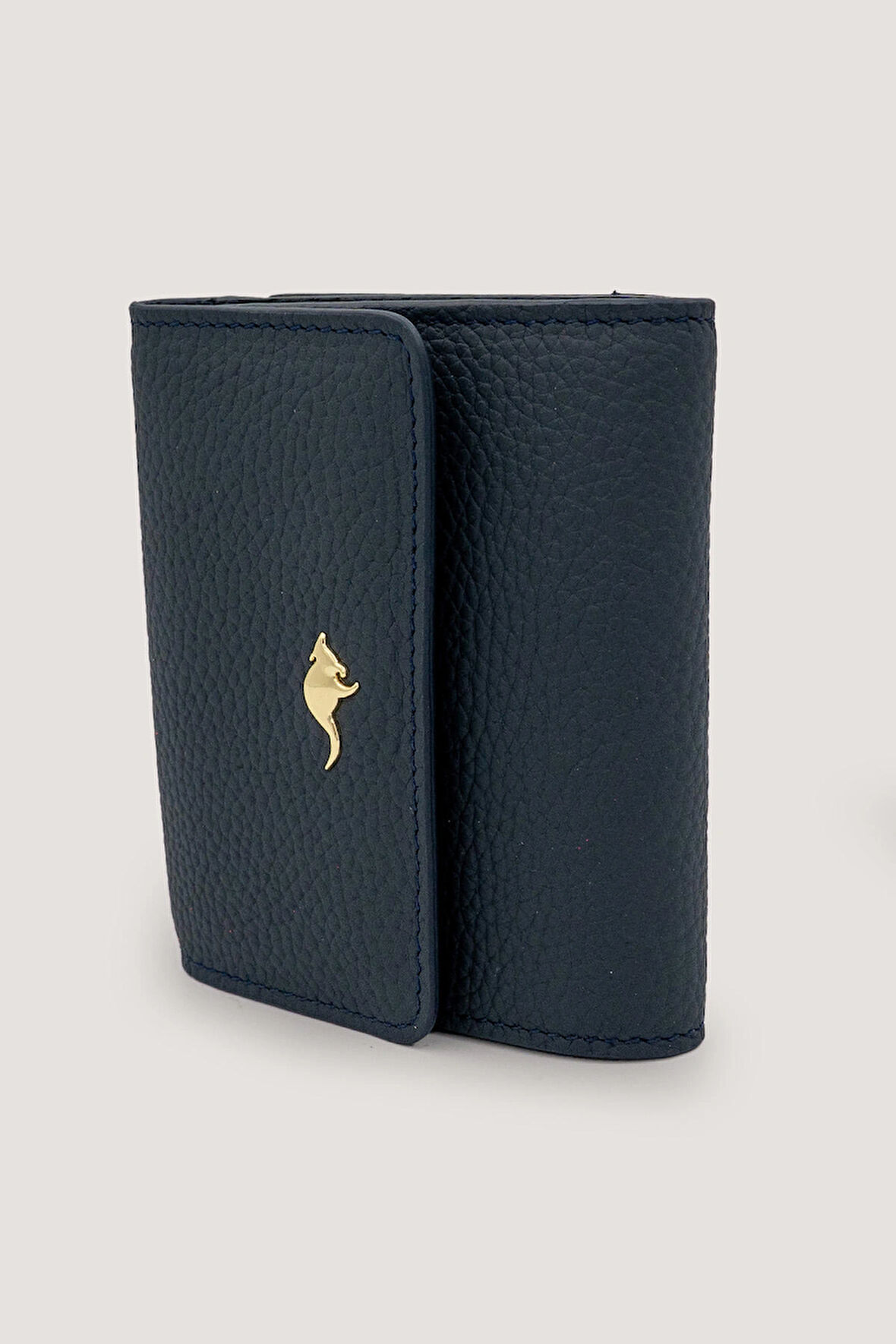 2262 Deri Kadın Cüzdanı - Koyu Mavi