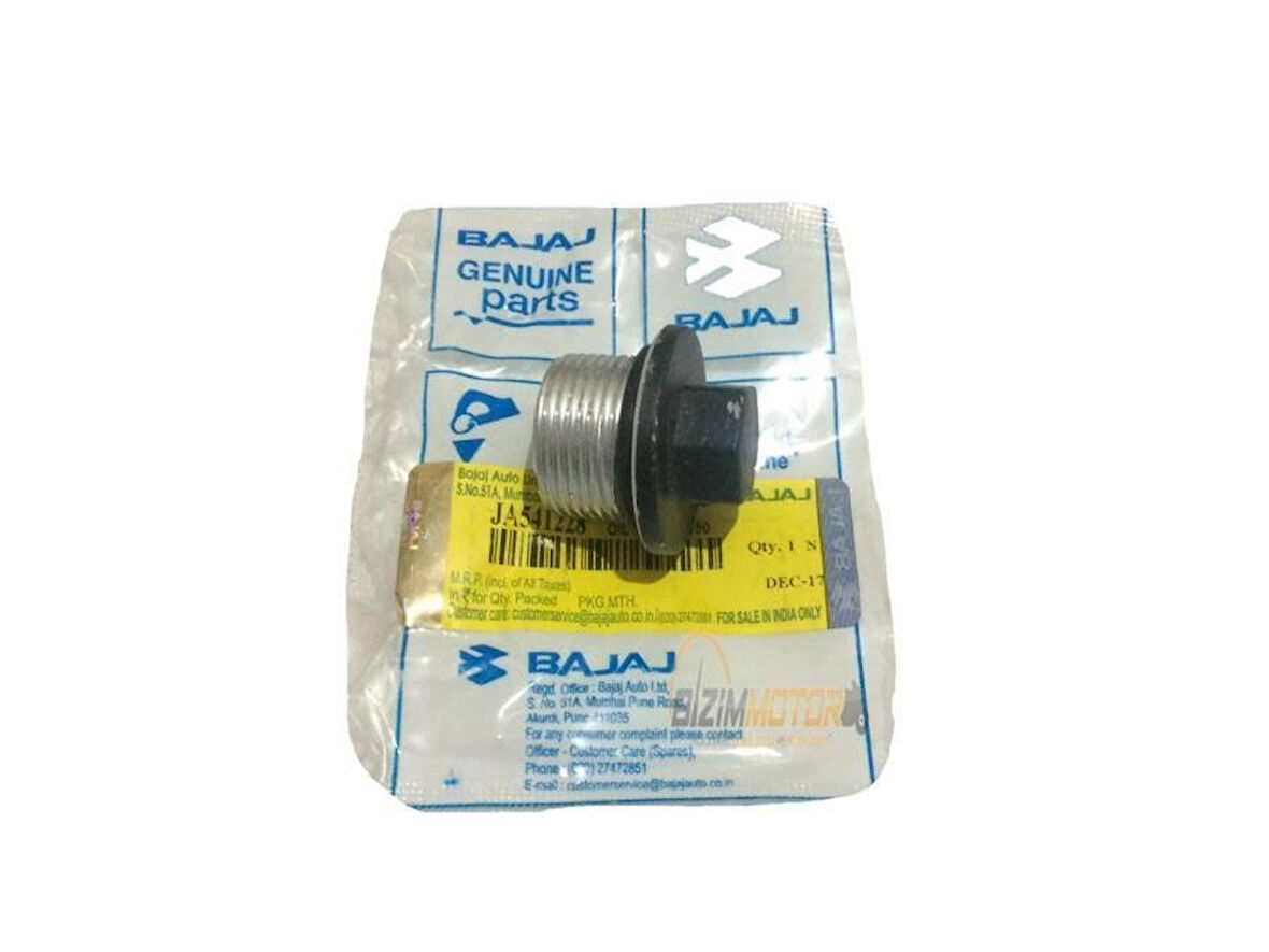 Bajaj Yağ Tapası Dominar 400/250 -N/f 250 Pulsar 200 Ns/Rs Pulsar 125/150/160 Ns Discover 125/150