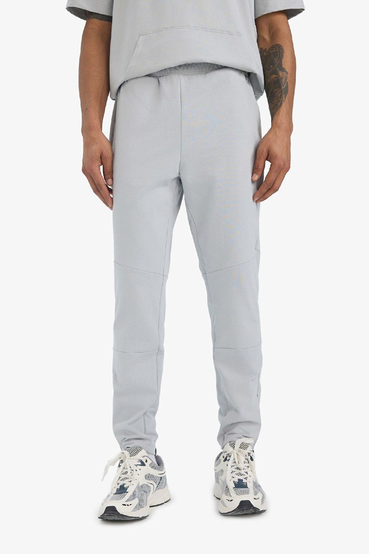 DeFactoFit Slim Fit Sporcu Jogger Eşofman Altı Dar Kesim Fermuarlı Paça D7998AX25SPGR91