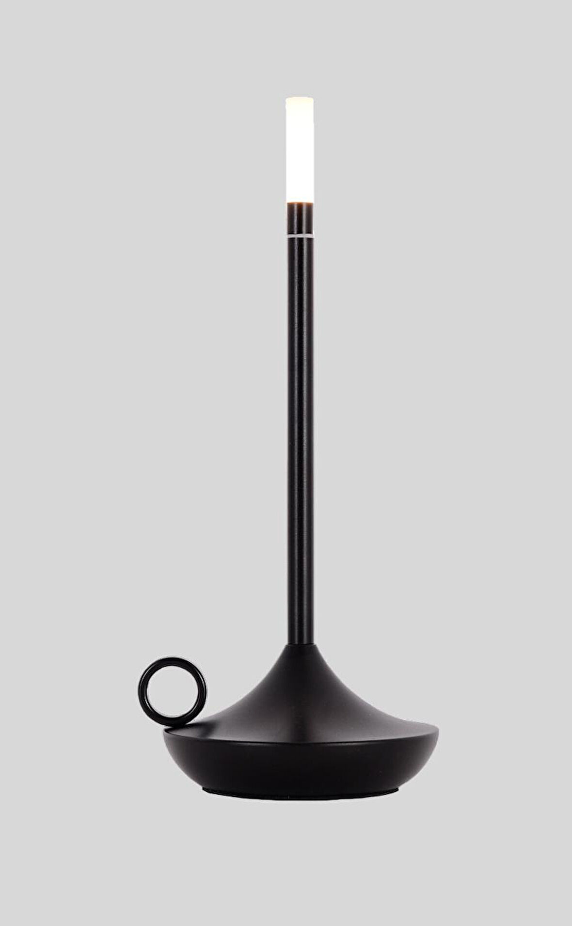 Lumienza Siyah Boyalı Şarjlı Masa Lambası 7635 SİYAH