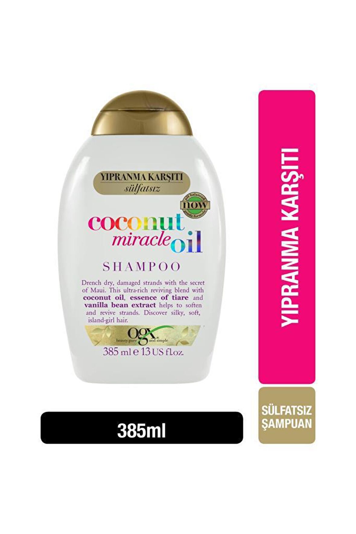 Ogx Coconut Miracle Oil Şampuan 385 Ml