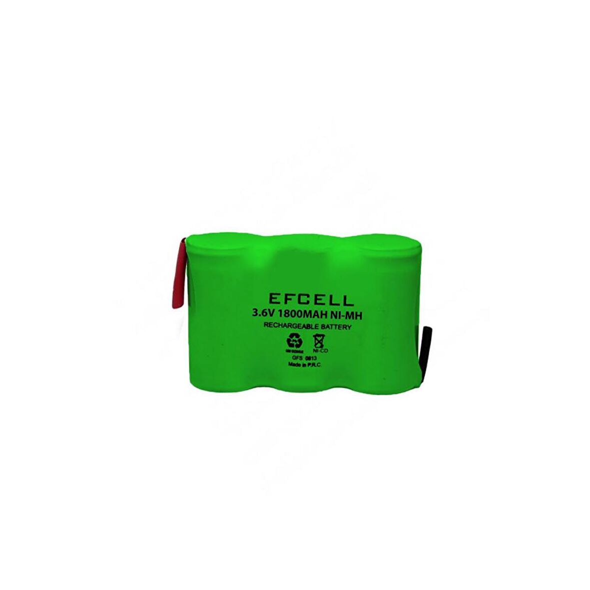 SÜPÜRGE PİLİ ÜÇLÜ ŞARJLI 3.6V 1800MAH Nİ-MH EFCELL