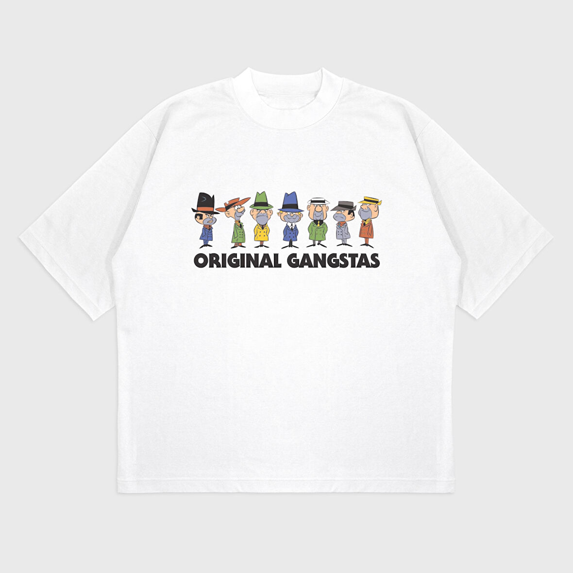 Oversize 'the ant hill mob' Baskılı T-Shırt