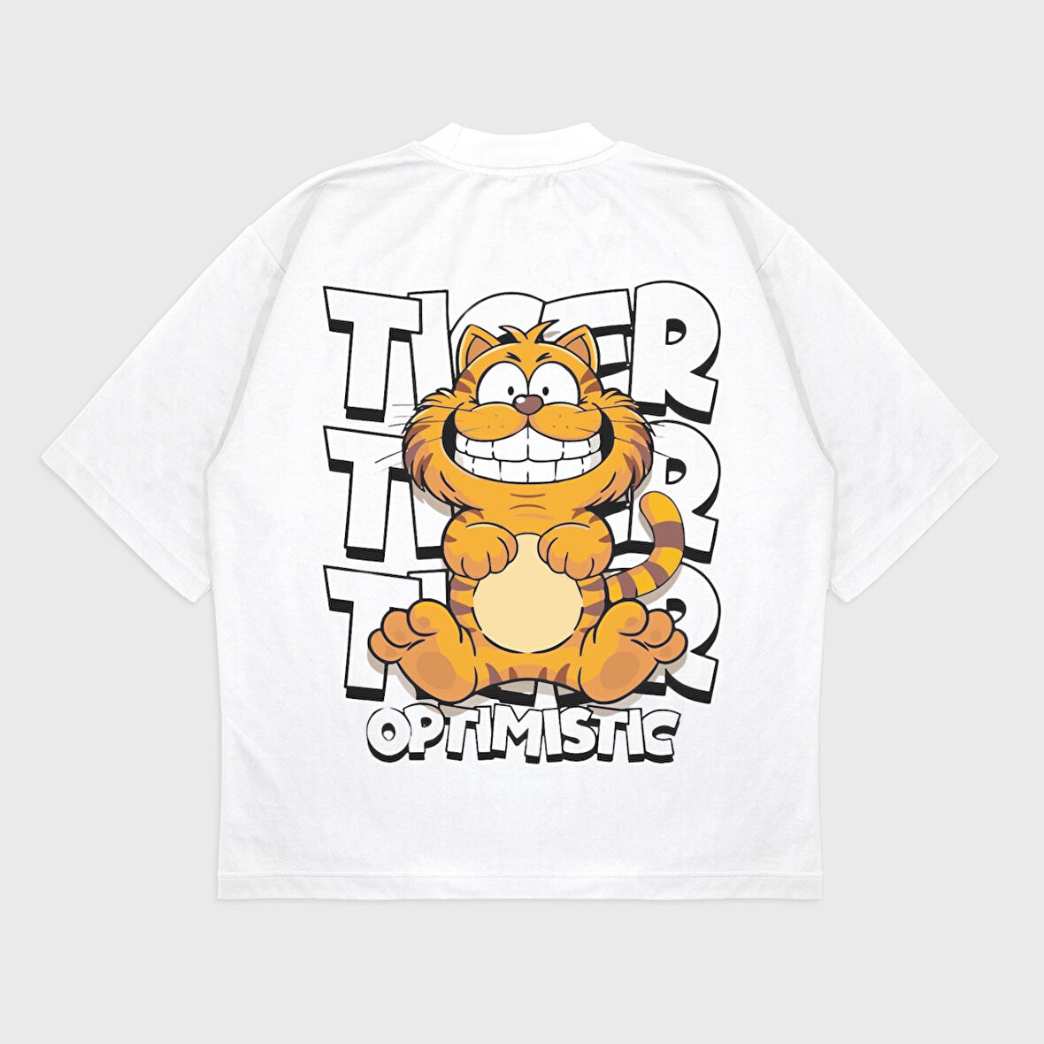 "Tiger Optimistic" UNİSEX T-SHIRT