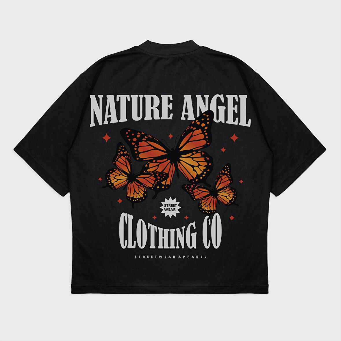 Oversize 'Nature Angel' T-Shırt