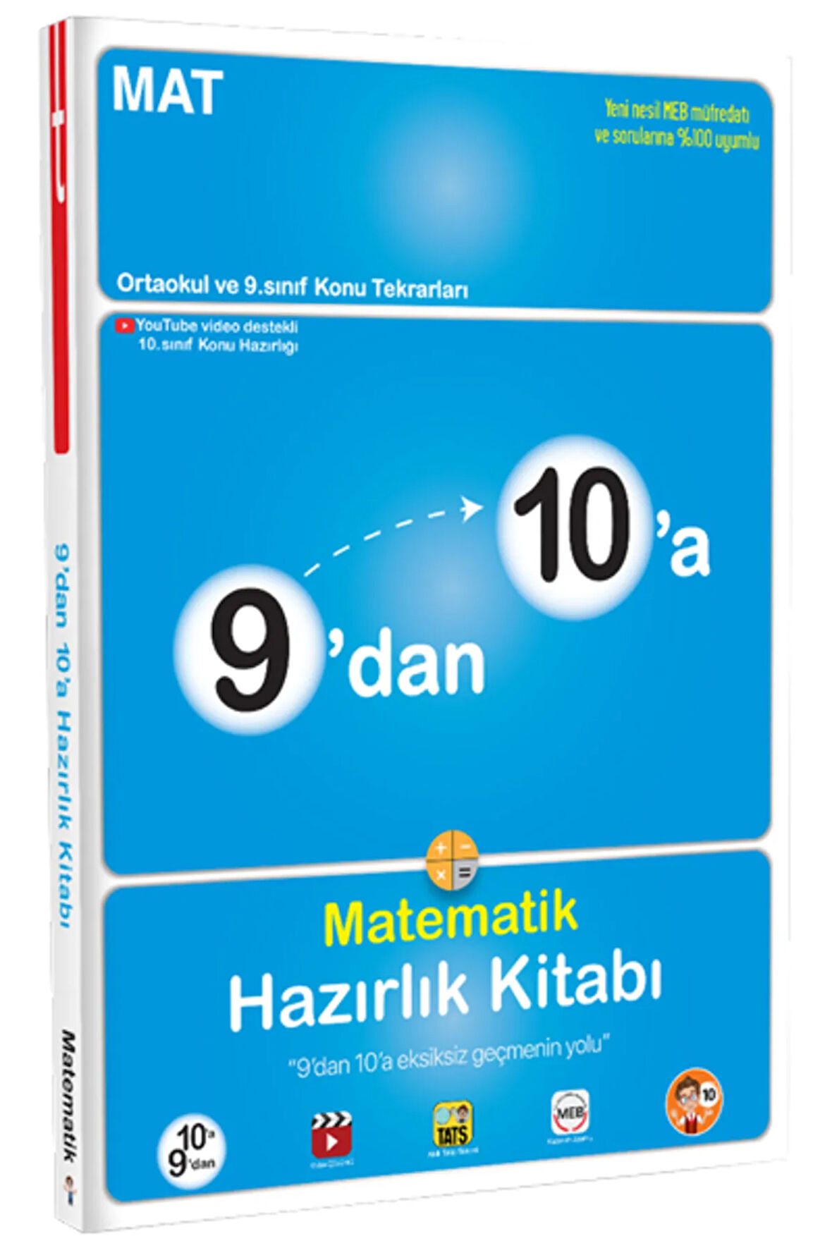 Tonguç 9 Dan 10 A Matematik Hazırlık Kitabı