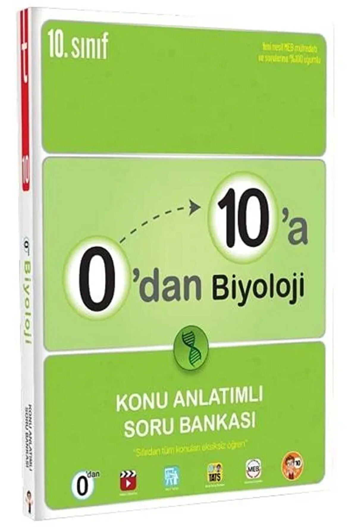 Tonguç 0 dan 10 a Biyoloji Konu Anlatımlı Soru Bankası