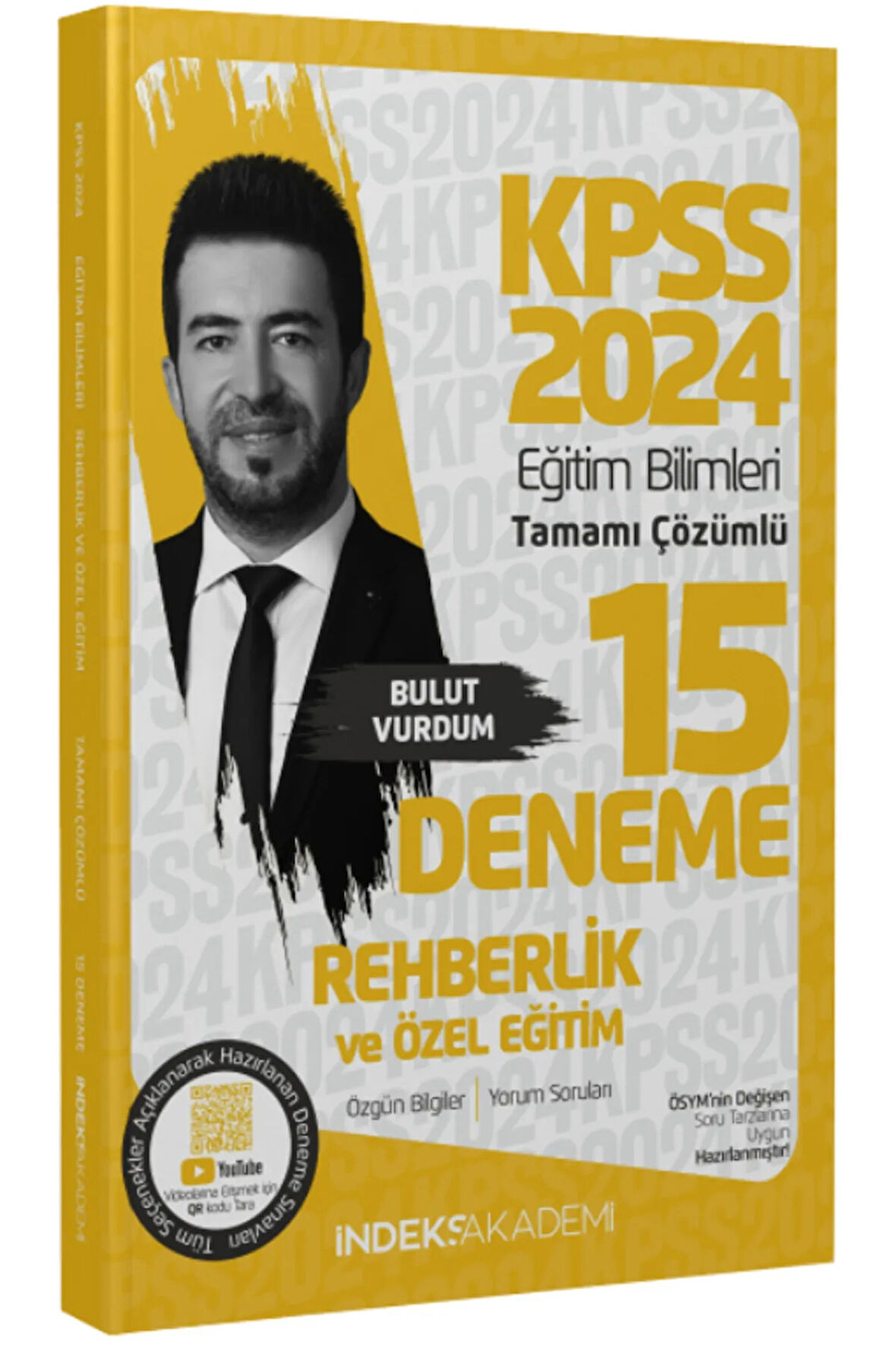 Süper Fiyat - Indeks Akademi 2024 Kpss Eğitim Bilimleri Rehberlik Ve Özel Eğitim 15 Deneme Çözümlü -