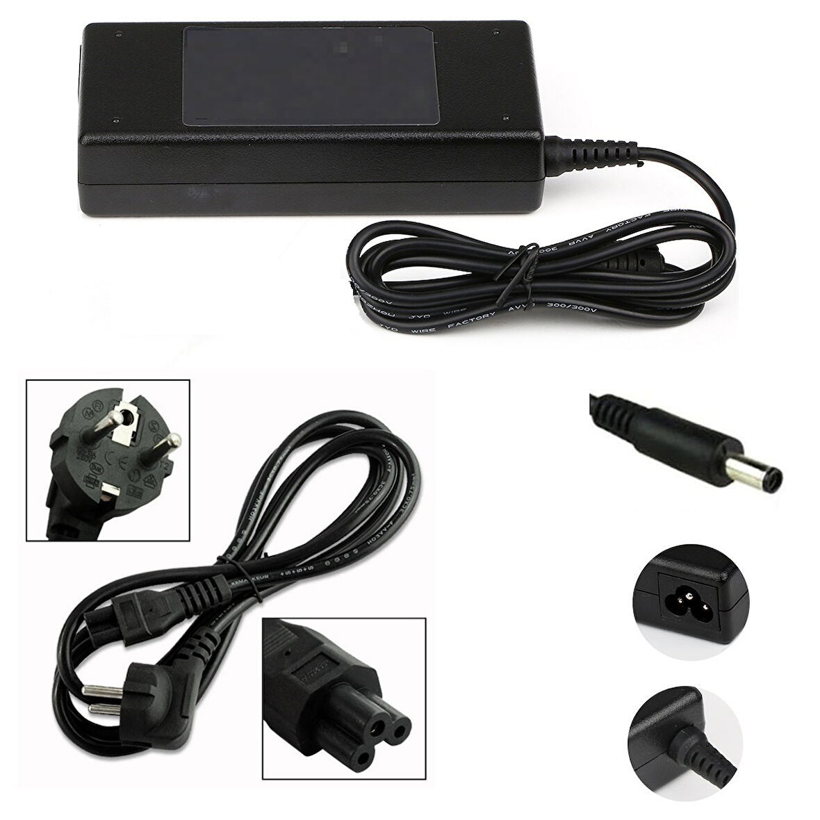Dell Latitude 3301, 3310 2 in 1, 3320, 3330 Uyumlu Adaptör 19.5v 3.34a 65w Şarj Aleti Şarj Cihazı