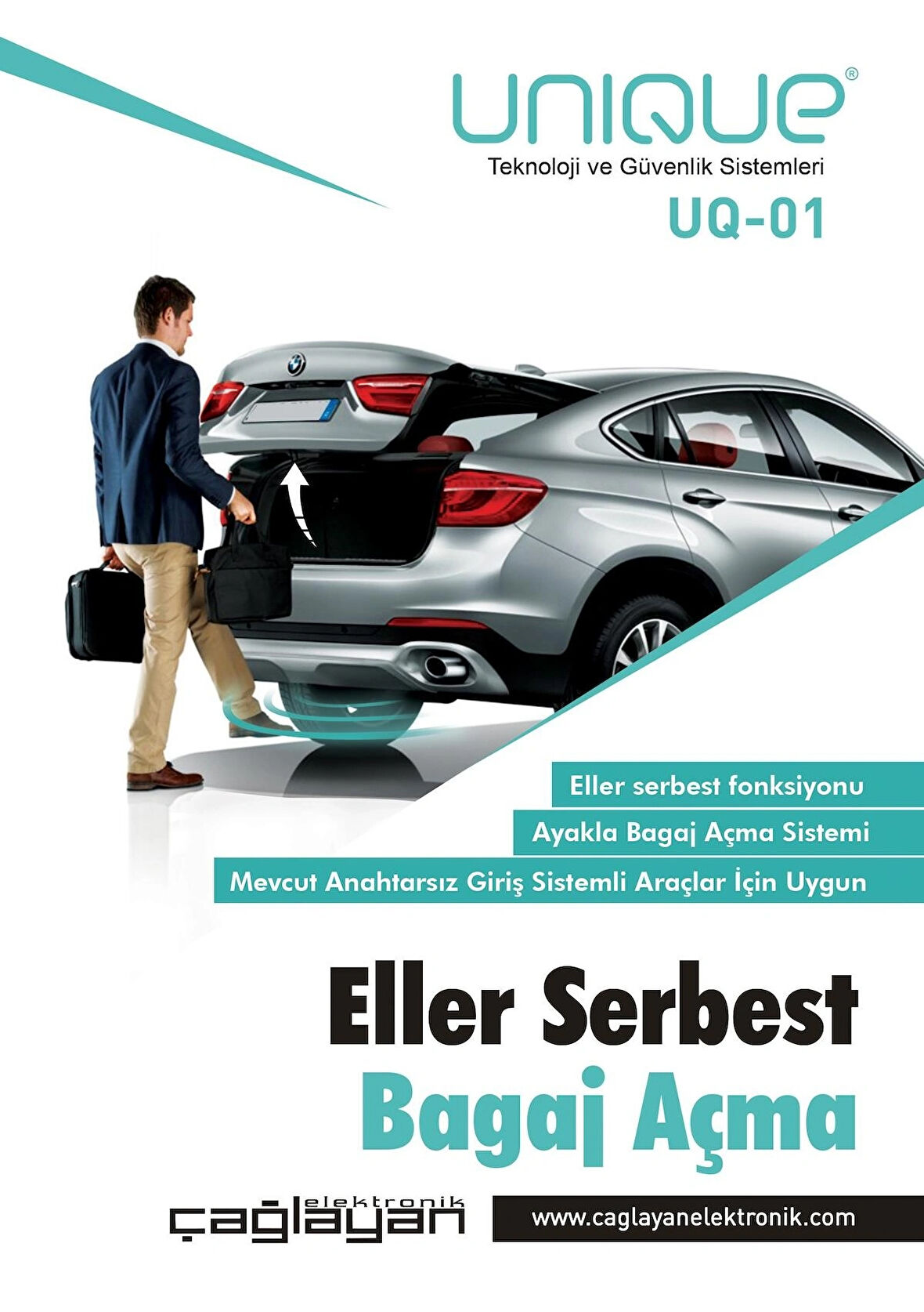 Unıque ® Eller Serbest Bagaj Açma Sistemi