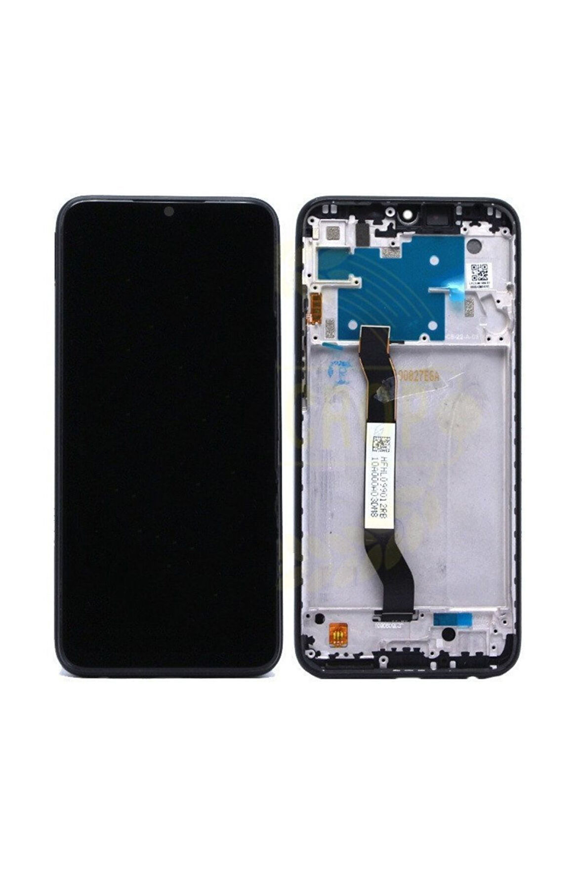 Xiaomi Note 8 Uyumlu Ekran ( Kasalı )- Siyah
