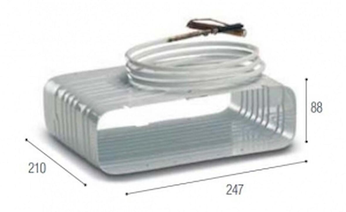 Vitrifrigo evaporatör Model S8 Ebat 247x210x88 h mm