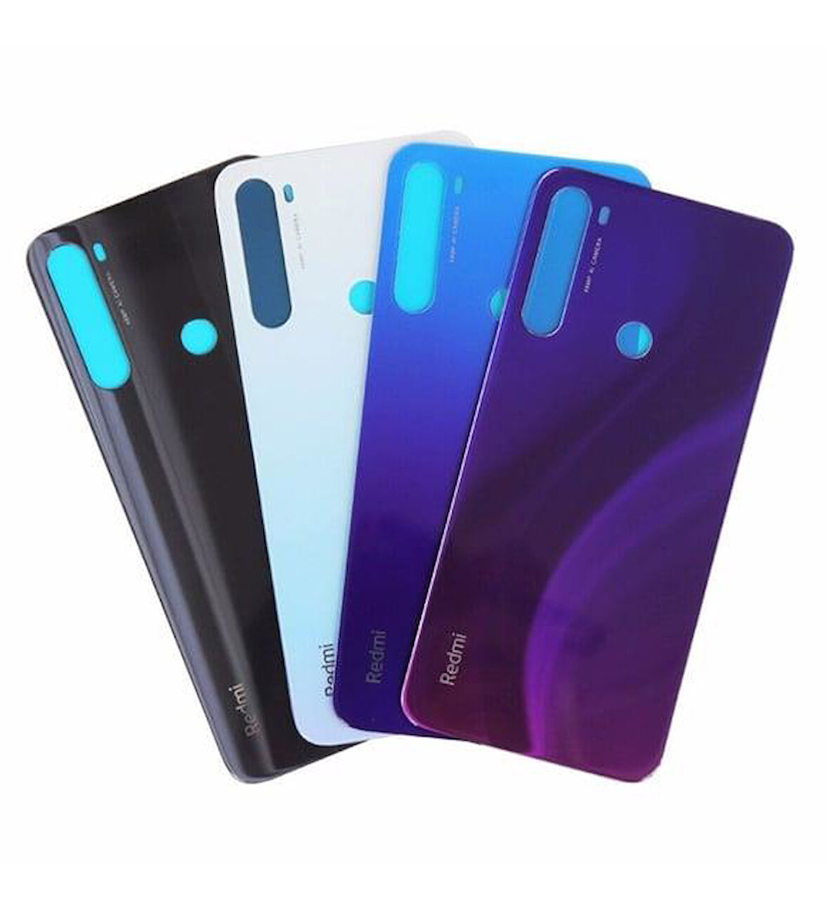 Gmr Redmi Uyumlu Note 8 Pil Kapağı Mavi