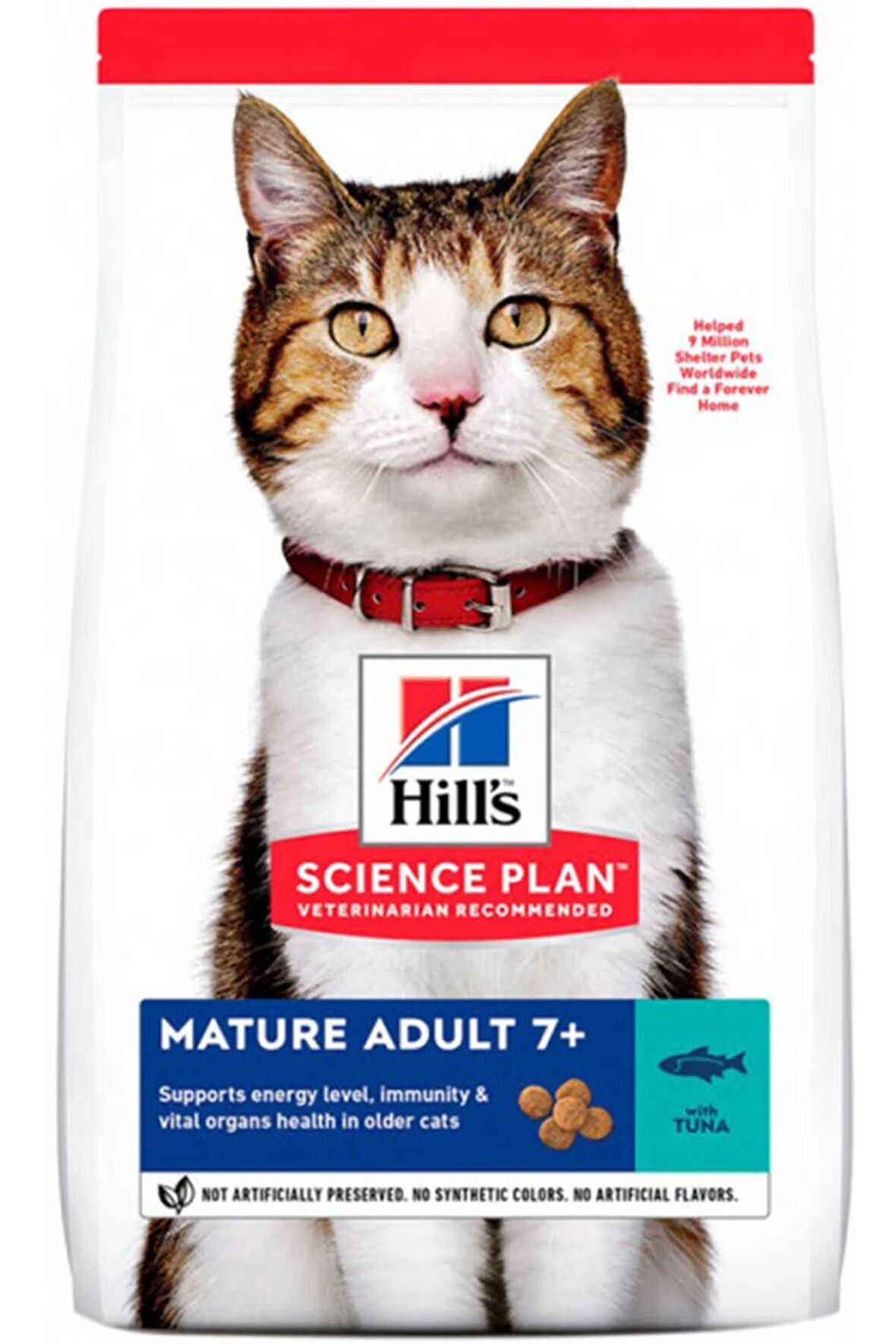 Hills Mature Adult 7+ 1,5kg 7 Yaş Ve Üzeri Tuna (ton balıklı) Kedi Maması Ileri Yaş Yaşlı Kedi Mama