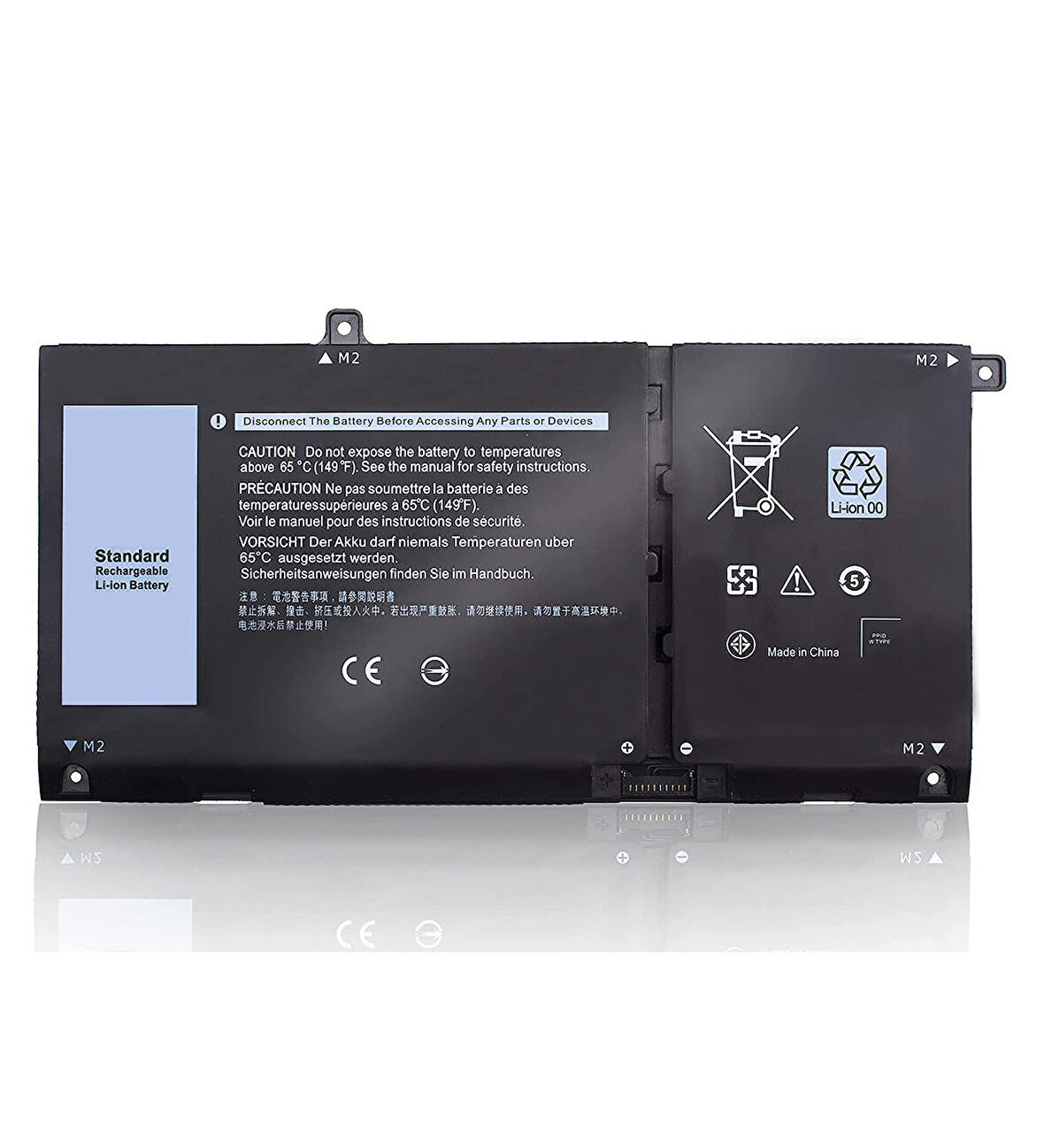 Dell Latitude P129G003 Notebook Batarya Laptop Pil 3Cell