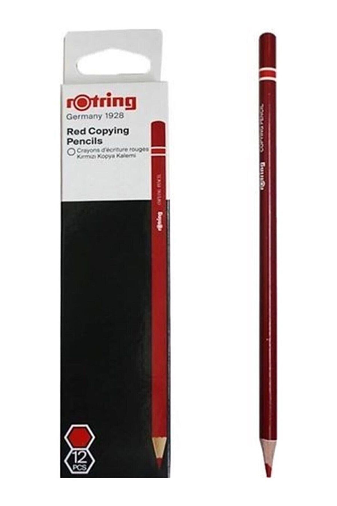 Rotring Kırmızı Kopya Kalemi – 12 Adet