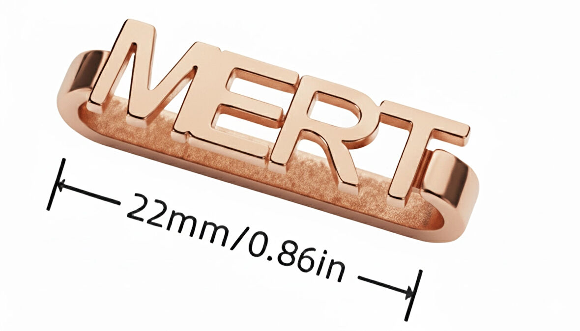 Apple Watch Uyumlu Gümüş Saat Isimlik