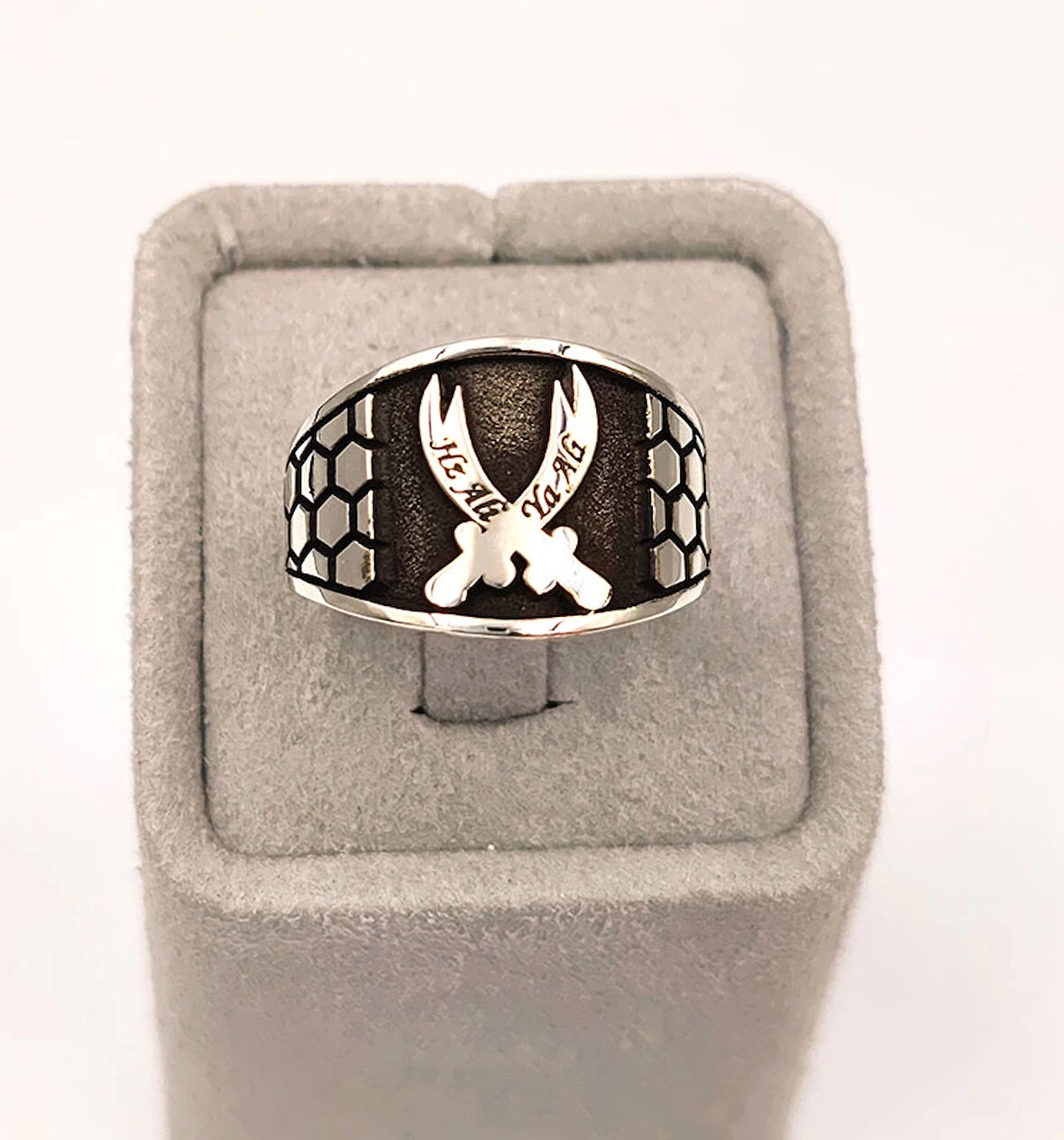 Hz.ali Zülfikar Gümüş Yüzük