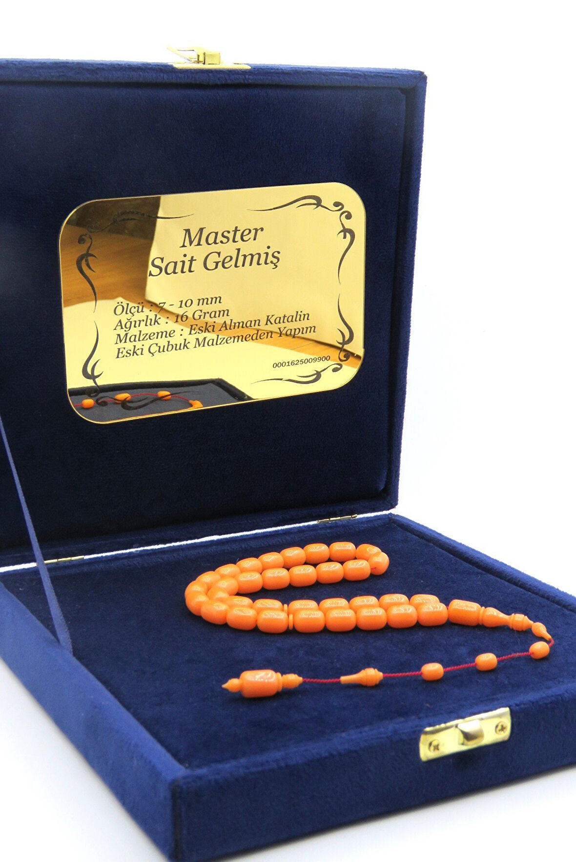 Üst Düzey Sait Gelmiş Usta Eski Alman Katalin Tesbih - 4300465
