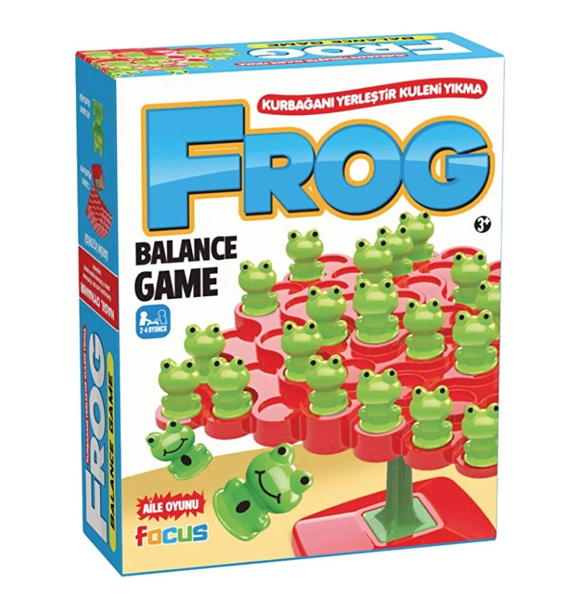 🐸 Frog Balance Kaplumbağa Denge Oyunu - Çocuklar İçin Zeka Geliştirici Kutu Oyunu