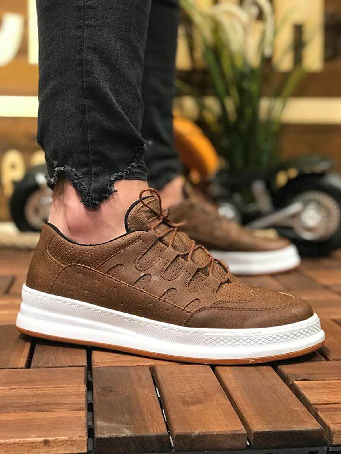 CH040 - CBT C-Rey Erkek Ayakkabı TABA