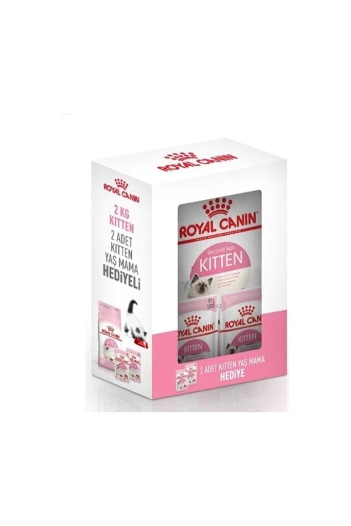 Kitten Yavru Kedi Maması 2 Kg + 2 Kitten Gravy 85 Gr Yaş Mama