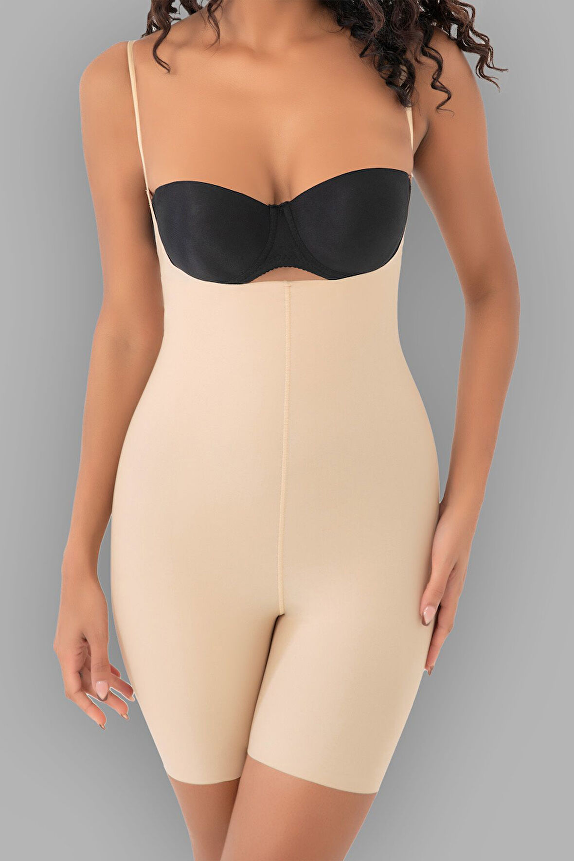 İki Beden İnceltici Kadın Atlet Korse Göğüs Göbek Bel Toparlayıcı Sıkılaştırıcı Şekillendirici