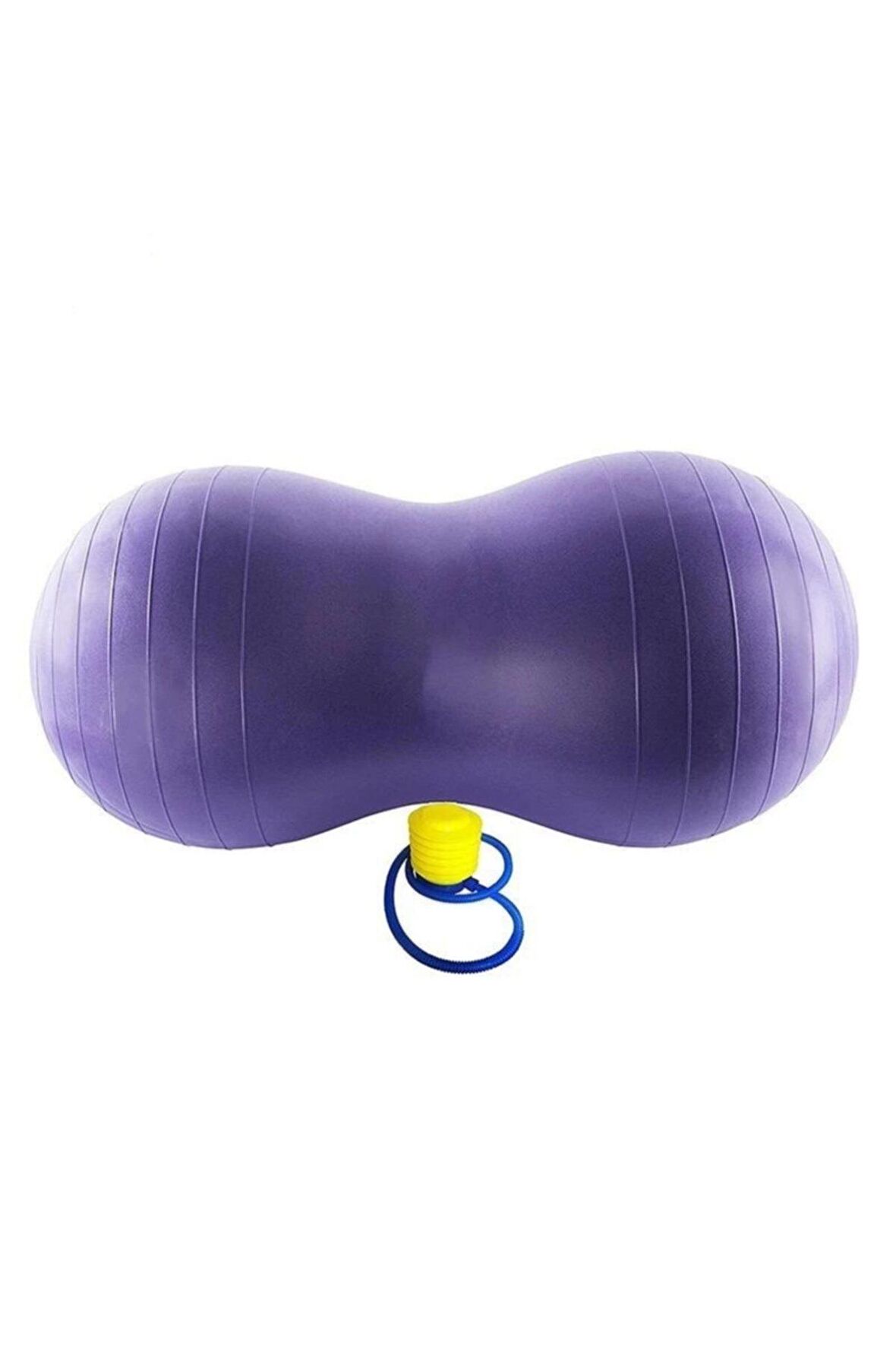 Mor Fıstık Pilates Topu 90x45 cm -Pompa