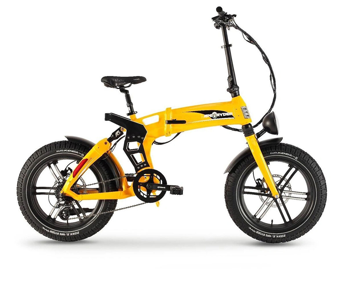 APE RYDER LORİS ELEKTRİKLİ BİSİKLET - SARI