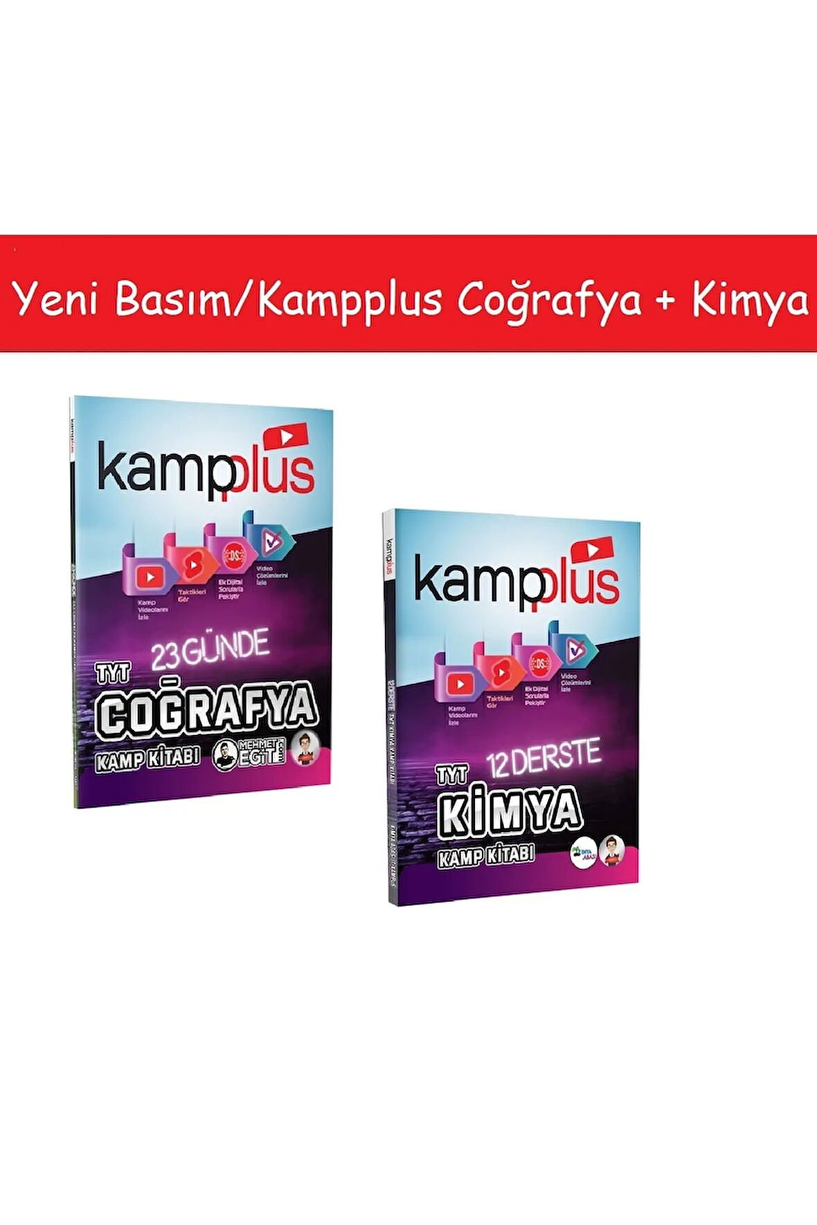 Kampplus 23 Günde Tyt Coğrafya Kampı & Kampplus 12 Derste Tyt Kimya Kampı