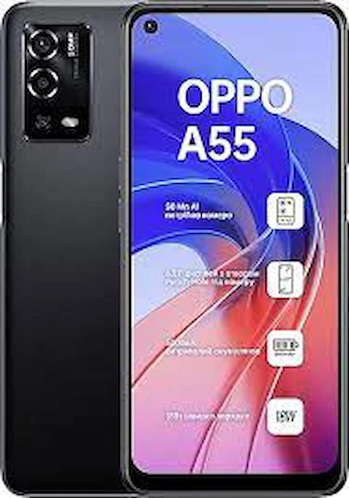 Yenilenmiş OPPO A55 64GB SİYAH KUTULU ADINIZA FATURALI GARANTİLİDİR