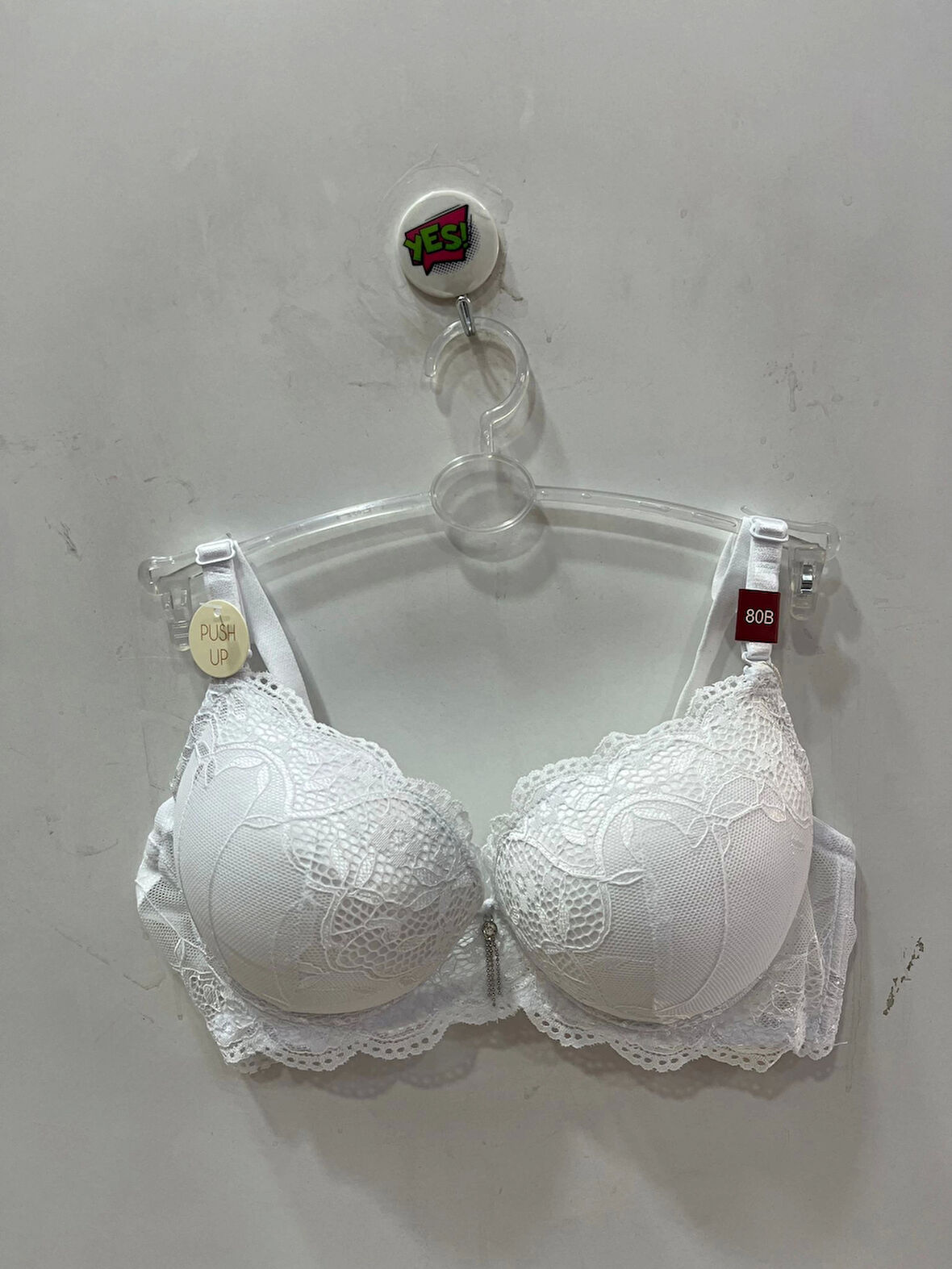 Belvü Kadın Dantel Detaylı Dolgulu Balenli Şık Beyaz Sütyen - 1112