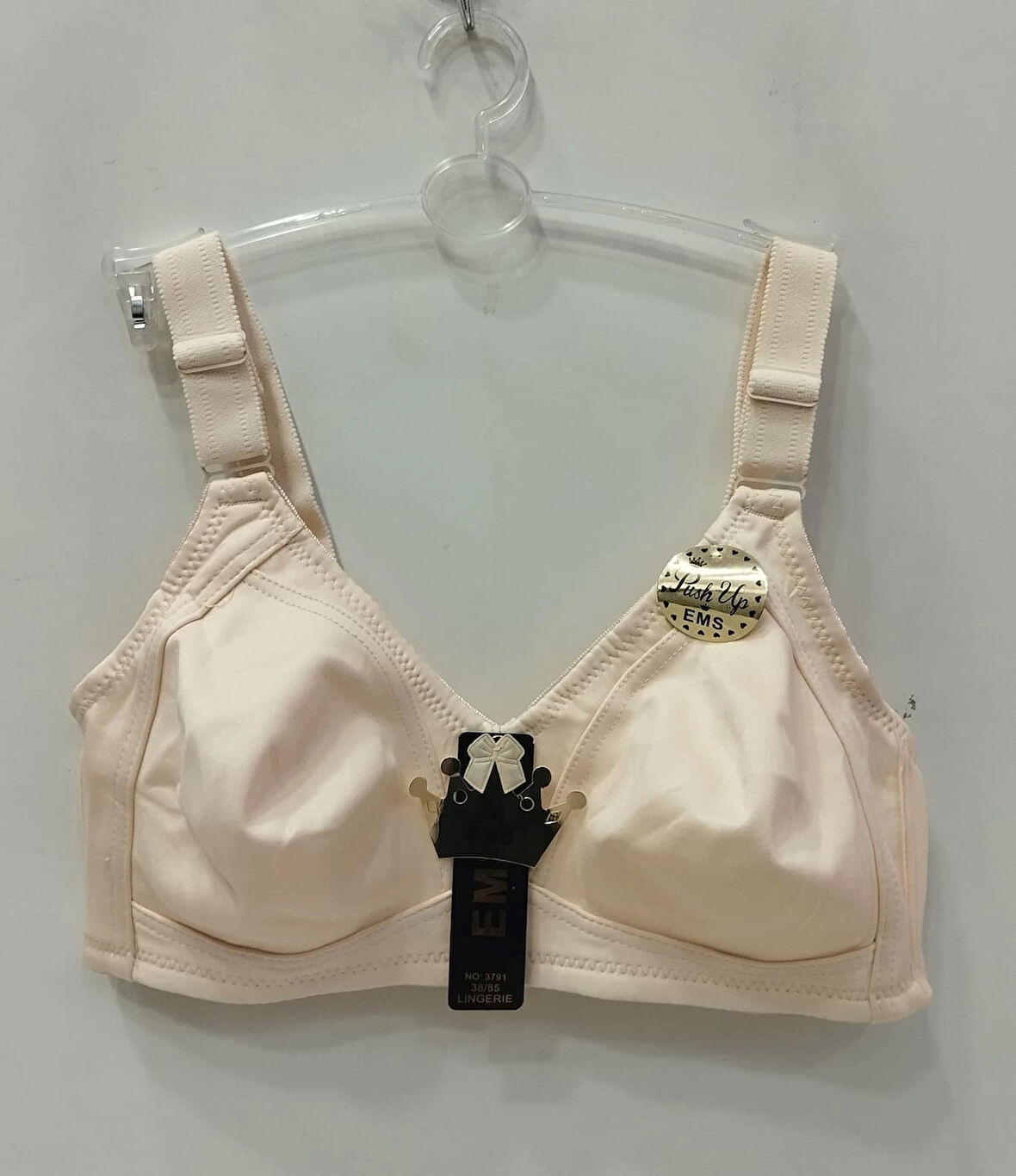 Nergiz Kadın Penye Toparlayıcı Sütyen -BEYAZ