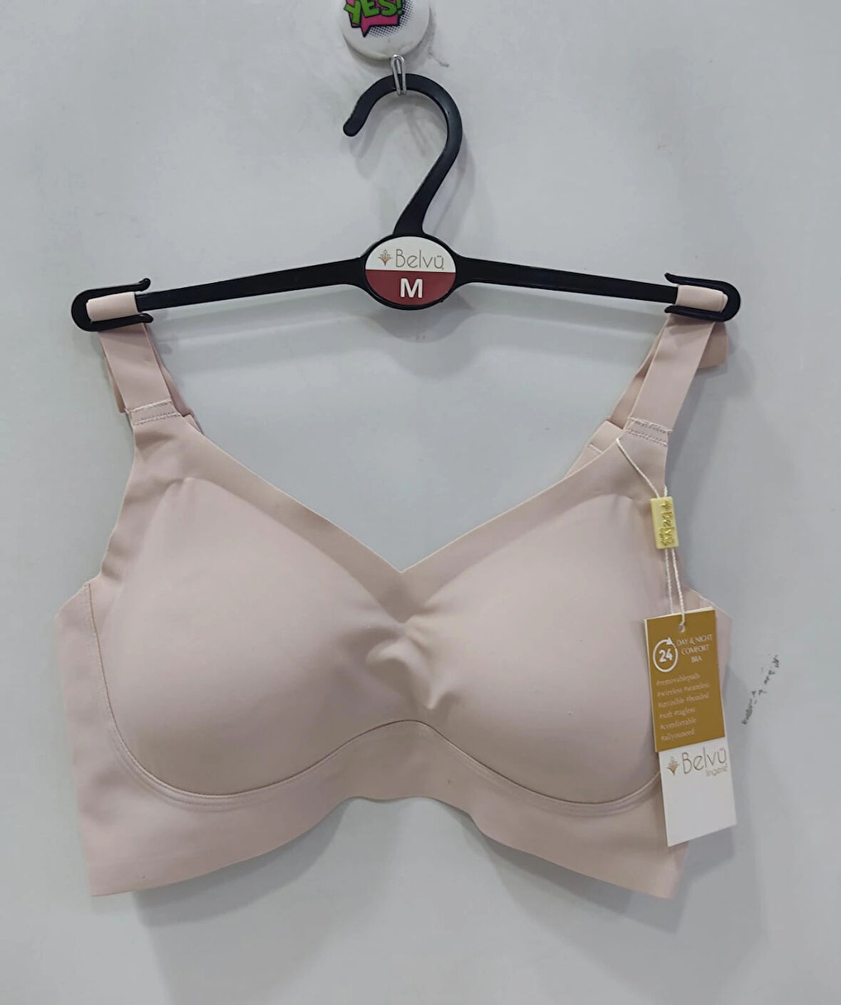 Belvü Kadın Balensiz Dikişsiz Geniş Askılı Toparlayıcı Açık Vizyon Sütyen