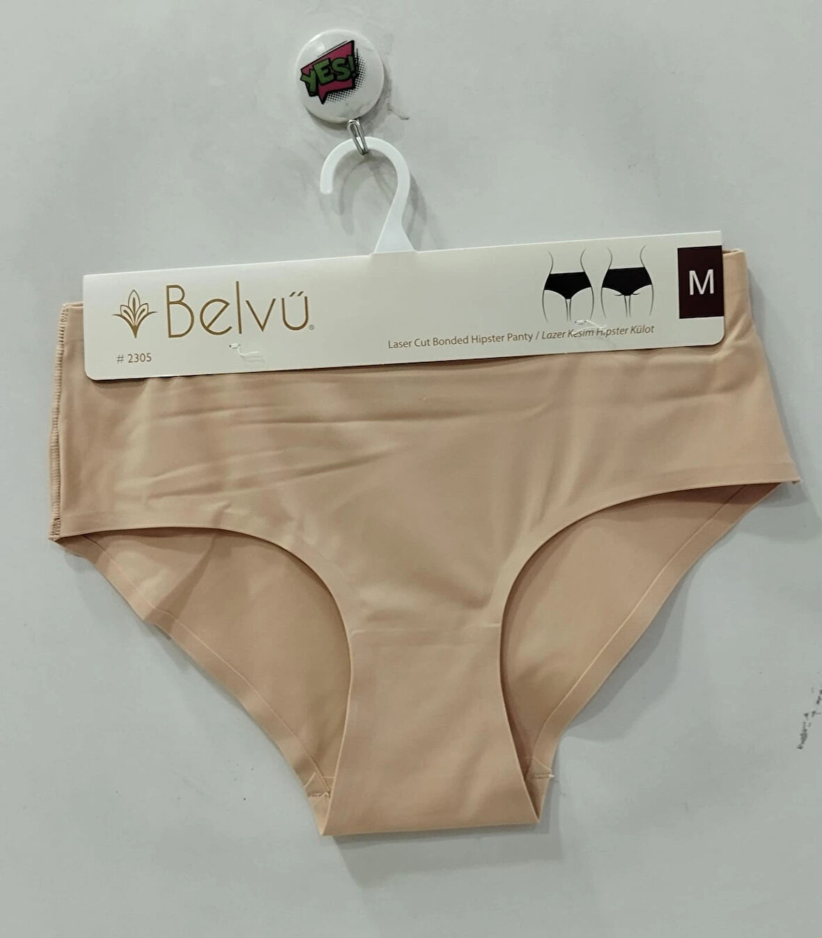 Belvü Kadın Lazer Kesim Hipster Ten Külot