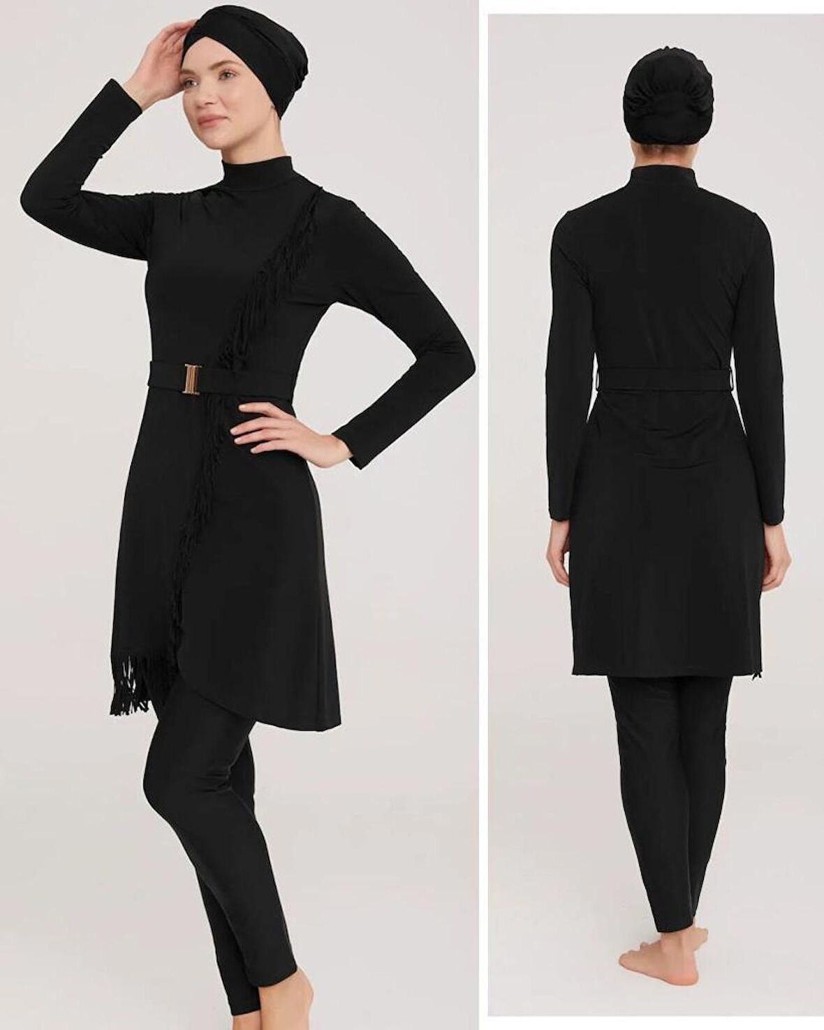 Adasea  Charlıe 4443 Tam Boy Tasarım Tesettür Mayo