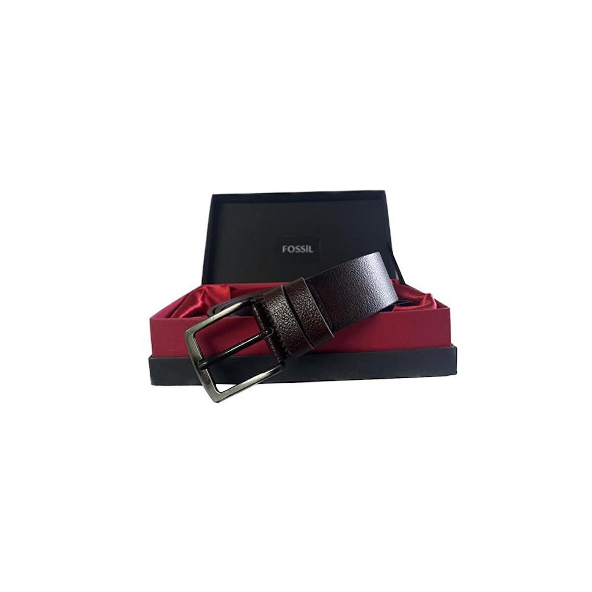 Fossil Kahve Hakiki Deri 4,5 cm Erkek Kemeri-120cm