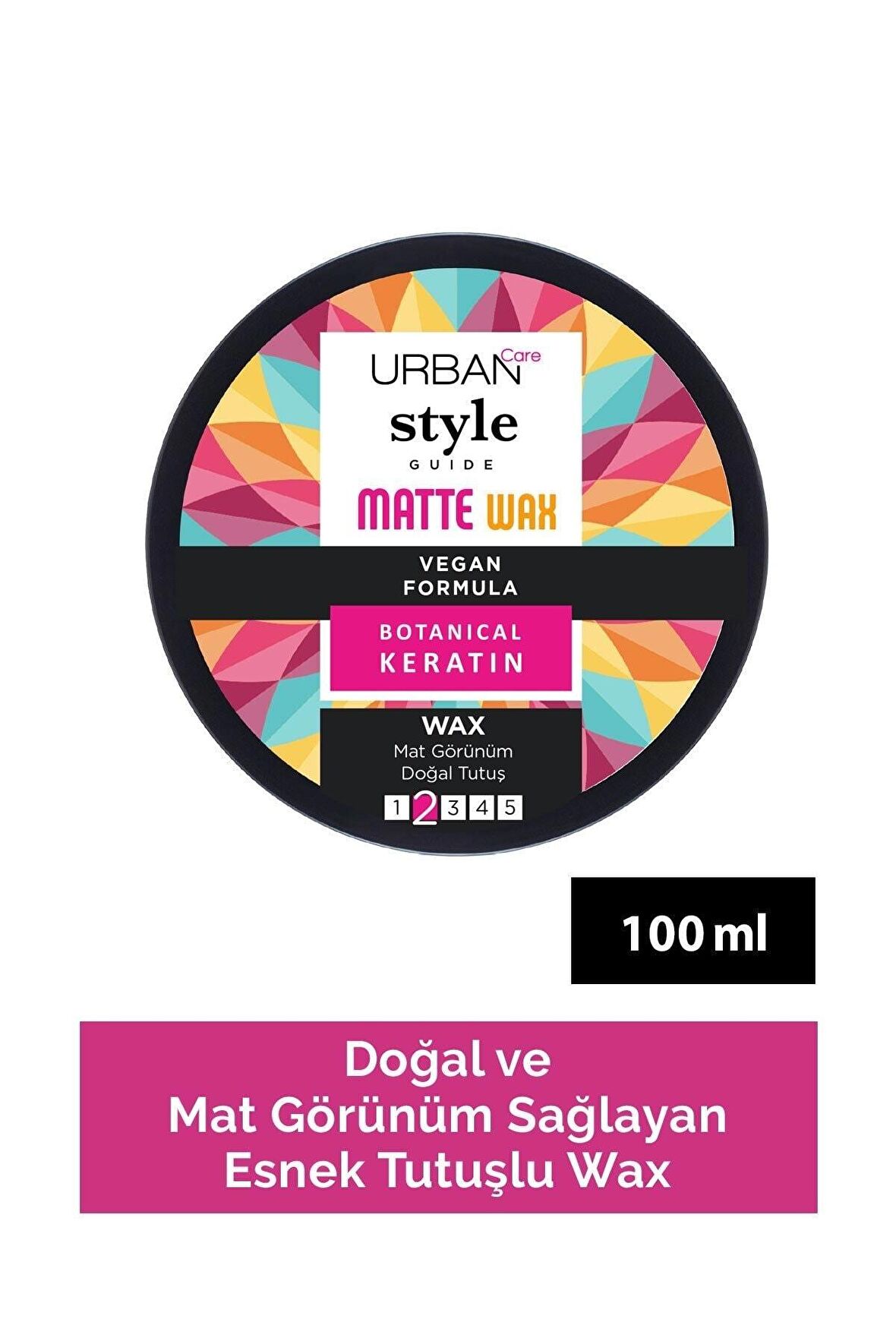 Style Guide Doğal Ve Mat Görünüm Sağlayan Wax - Esnek Tutuş - Vegan - 100 Ml