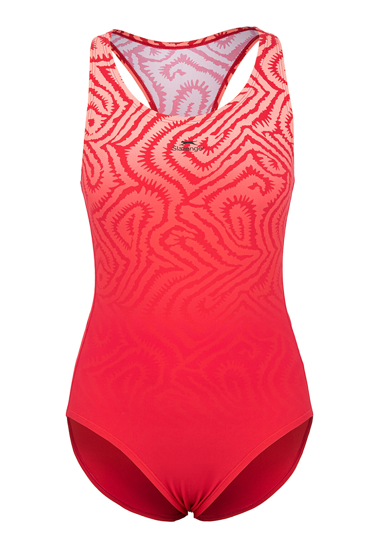 Slazenger Sports Back Kadın Yüzücü Kırmızı Mayo