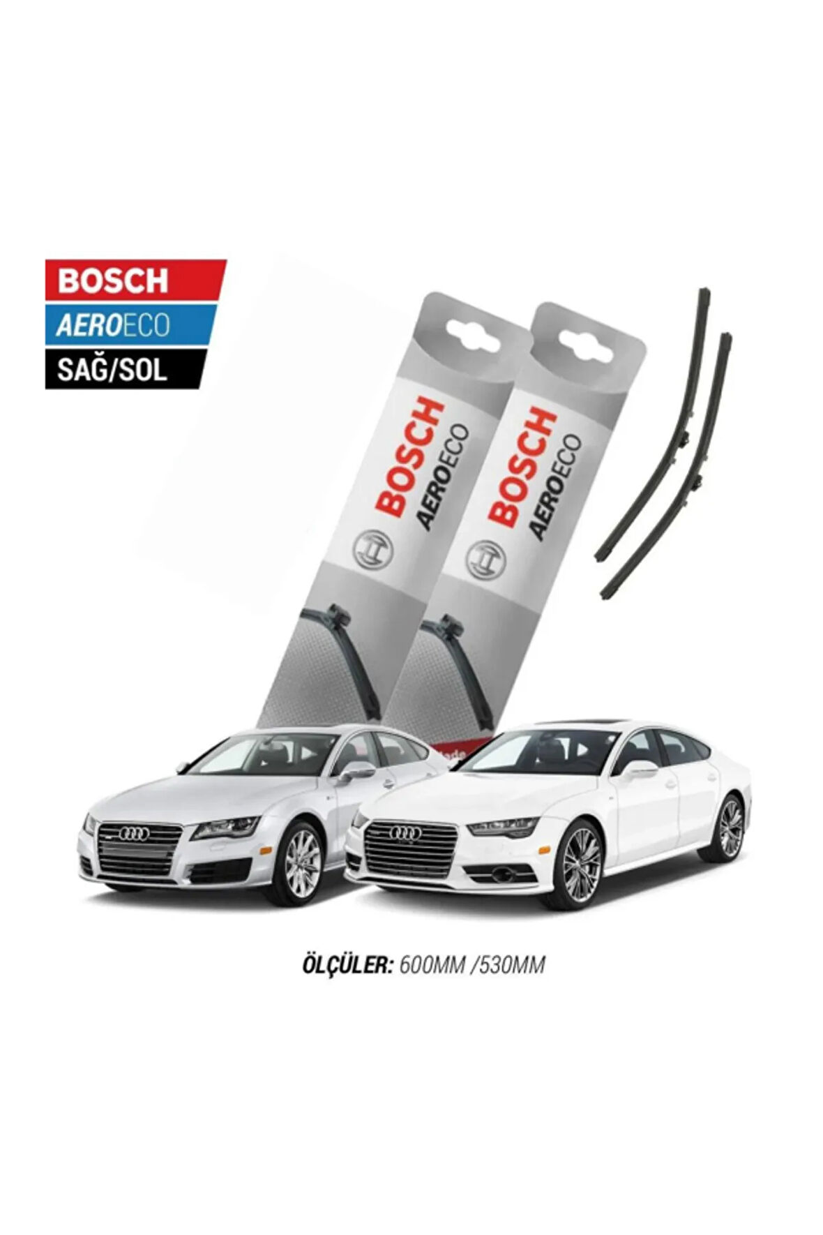 Audi A7 2015 Model Bosch Aeroeco Muz Silecek Takımı
