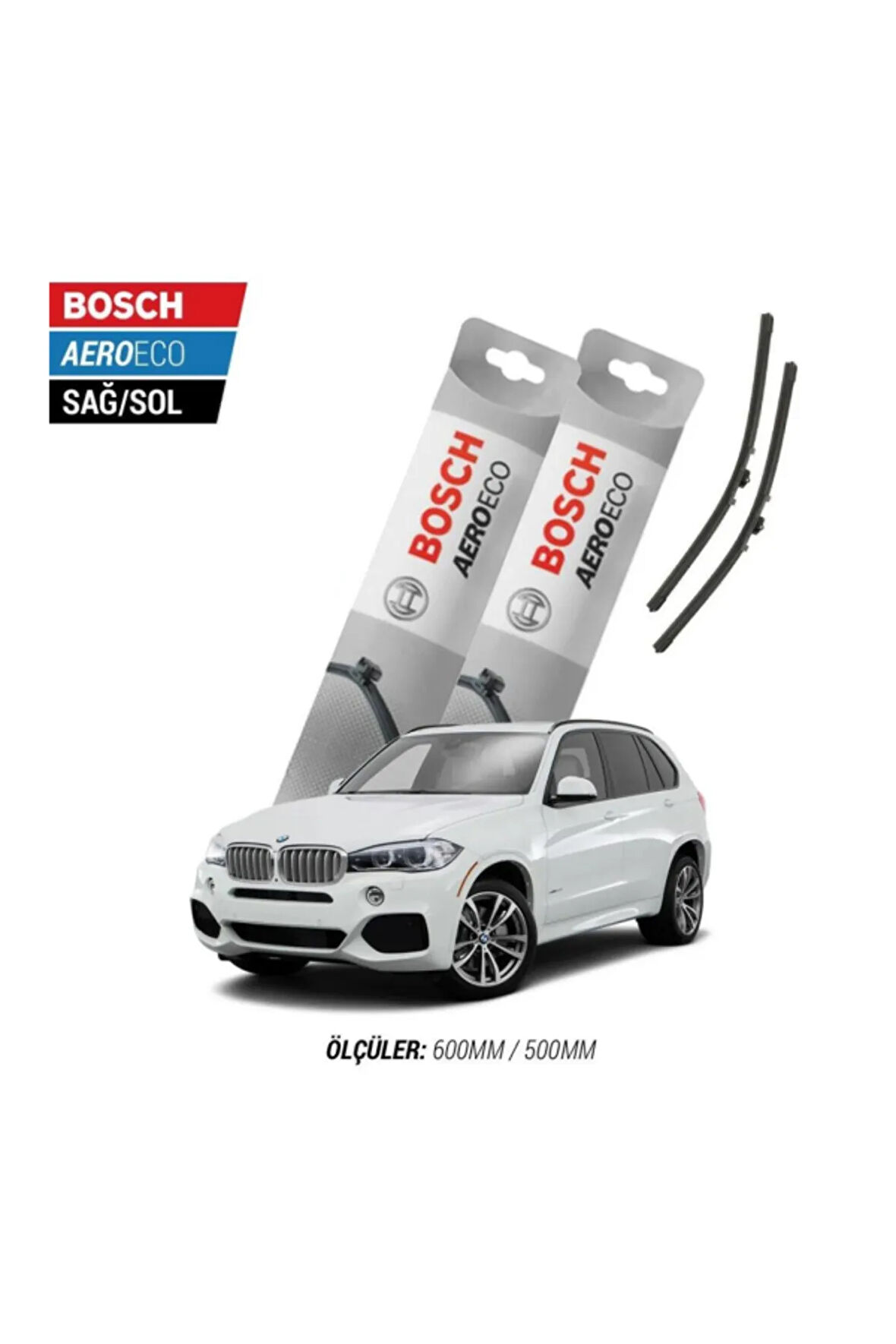 Bmw X5 F15/f85 2016 Model Bosch Aeroeco Muz Silecek Takımı