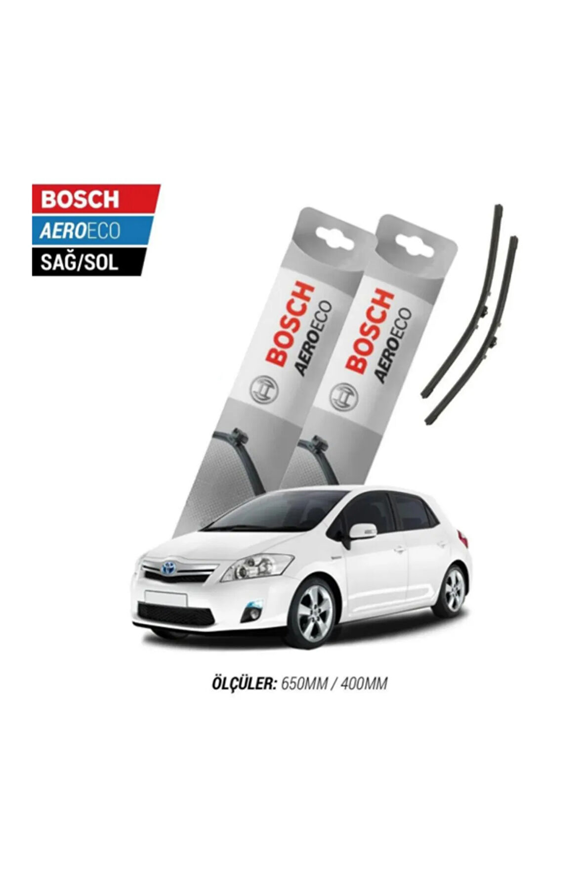 Toyota Auris 2012 Model Bosch Aeroeco Muz Silecek Takımı