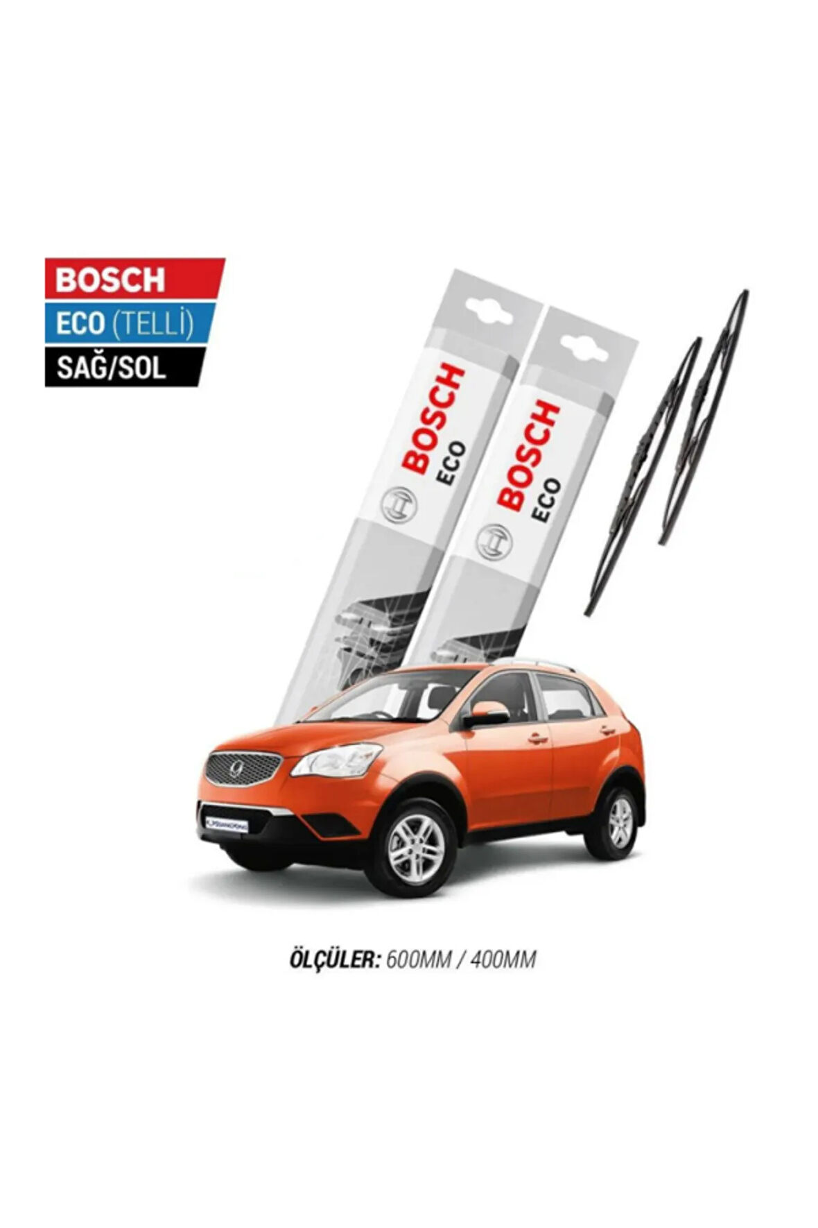 Ssangyong Korando 2014 Model Silecek Takımı Bosch Eco (telli)