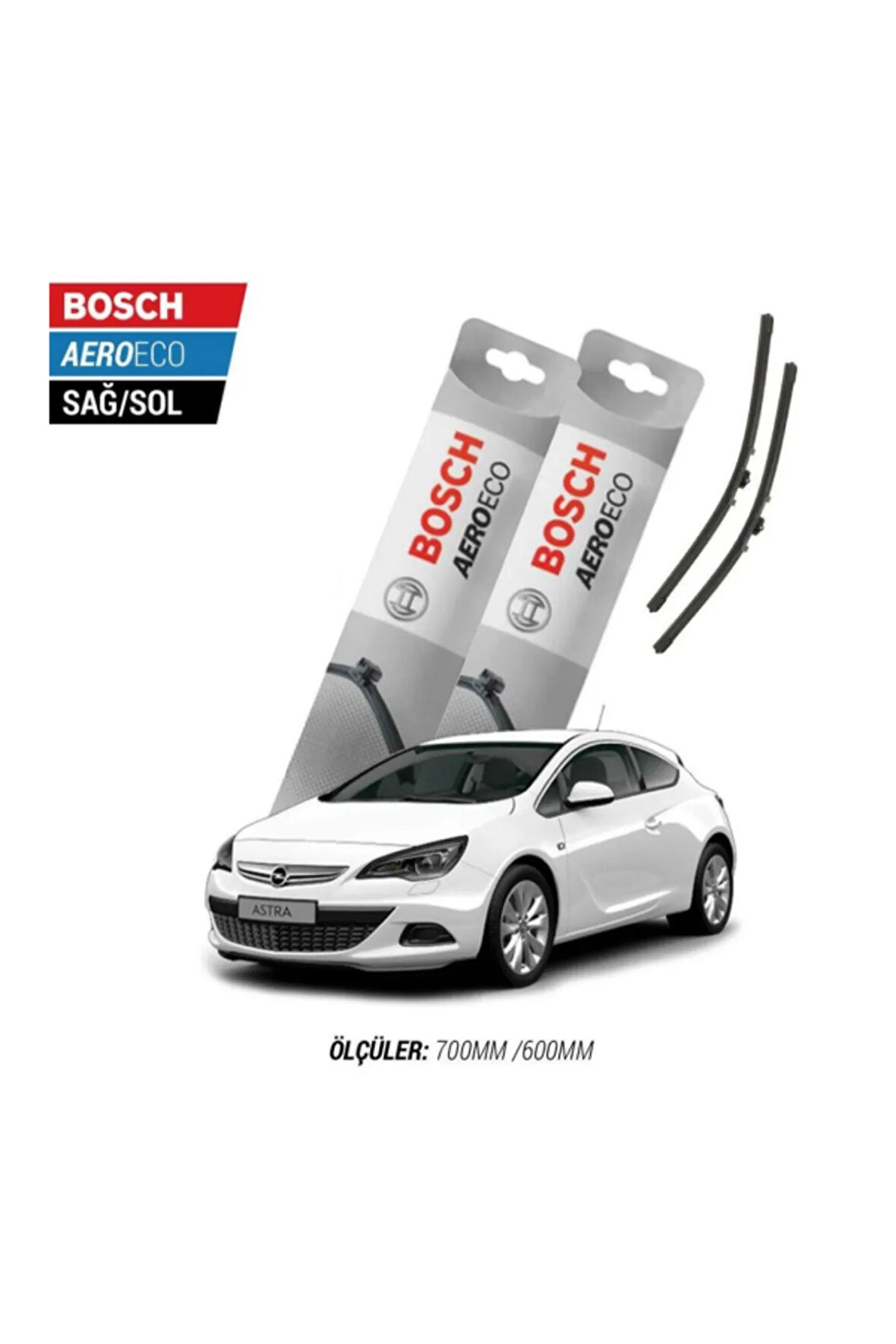 Opel Astra Gtc 2012 Model Bosch Aeroeco Muz Silecek Takımı