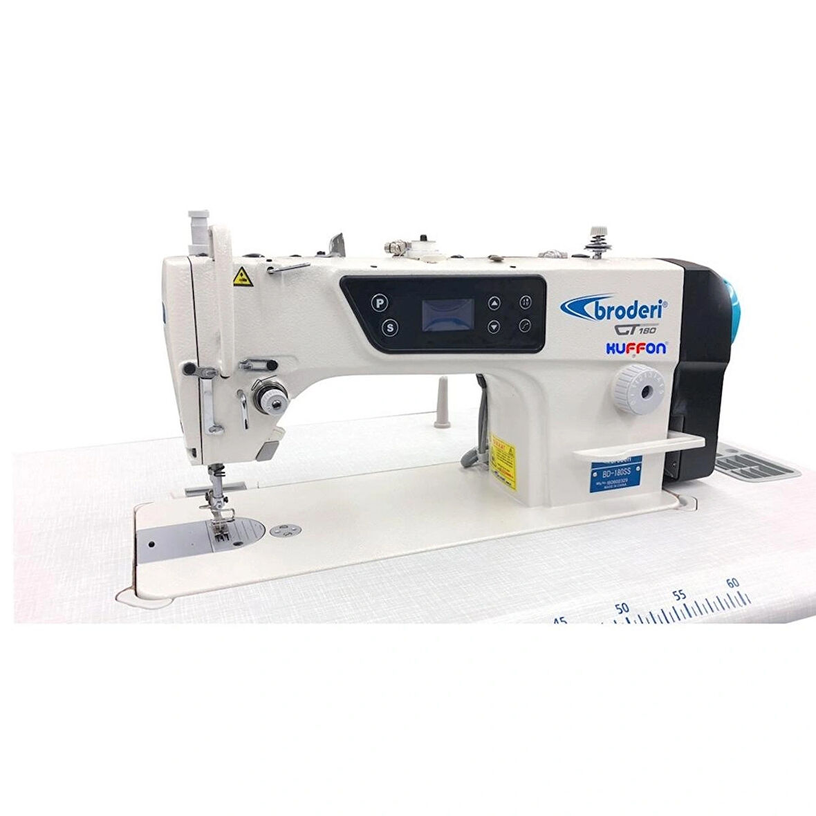 Broderi BD-2242EX-32P2-E-PL Otomatik Giyotinli Cep Biye Overlok Maki