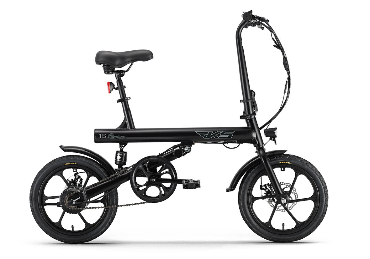 RKS 1-S ELEKTRİKLİ BİSİKLET - SİYAH