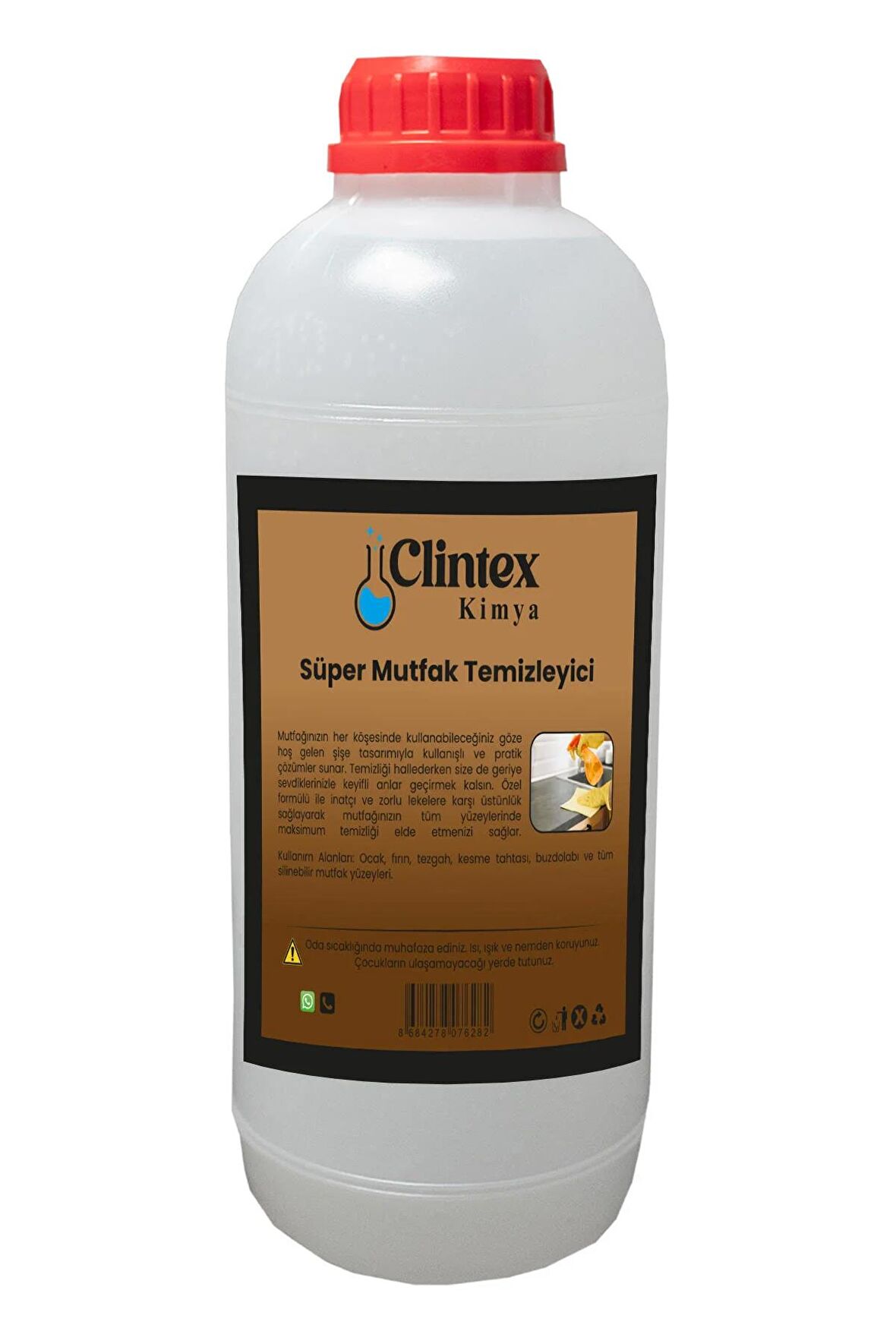Clintex Kimya Süper Mutfak Temizleyici 1 Lt