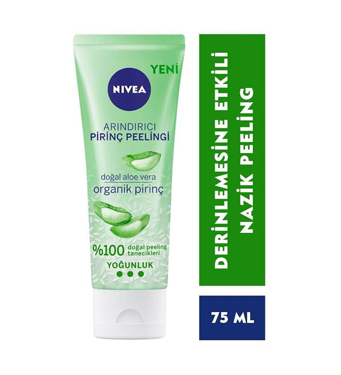 NIVEA Arındırıcı Organik Pirinç Peelingi 75 ml X 2 ADET