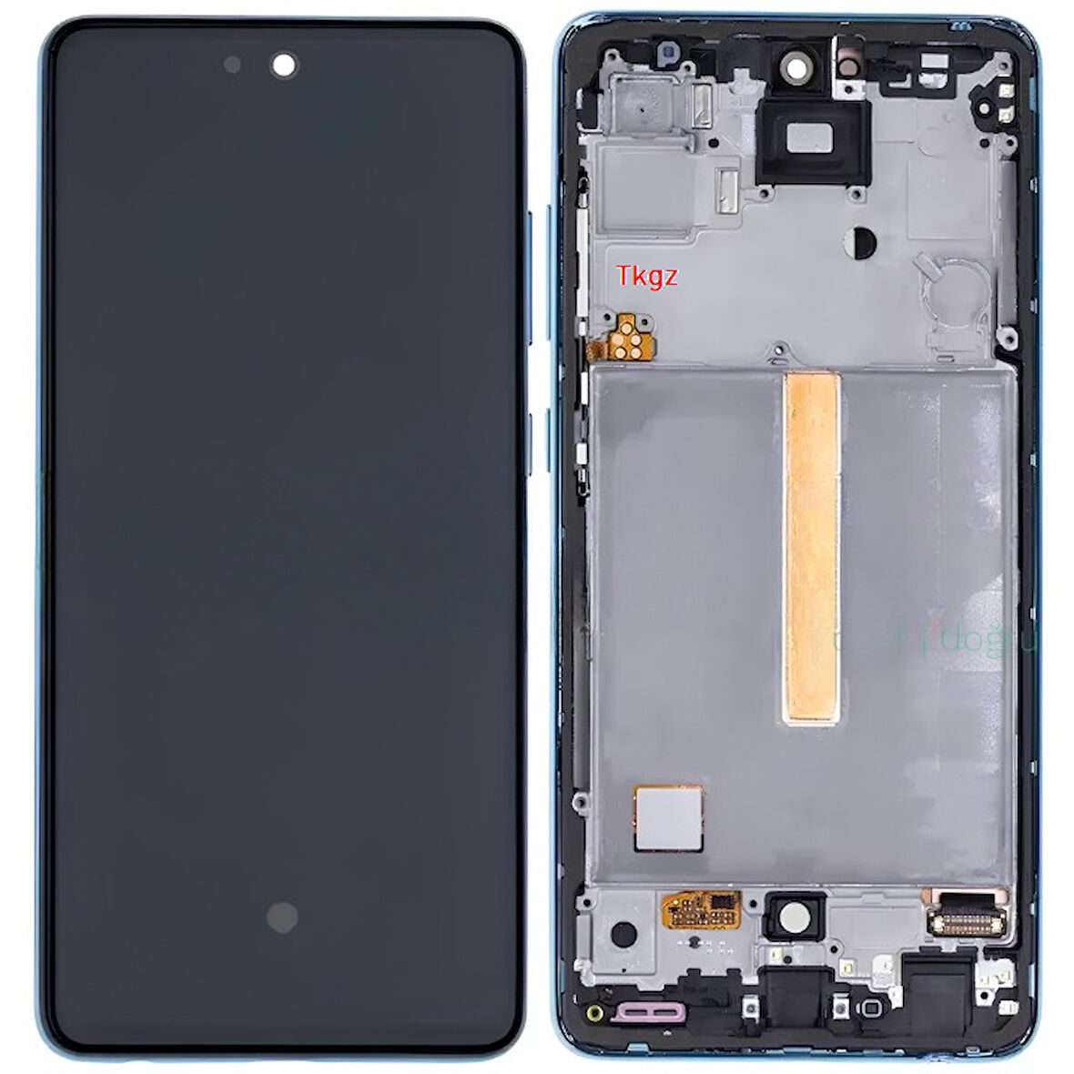 Samsung Galaxy A52 - SM-A525 Lcd Ekran Dokunmatik Orijinal Kalite ÇITALI MAVİ